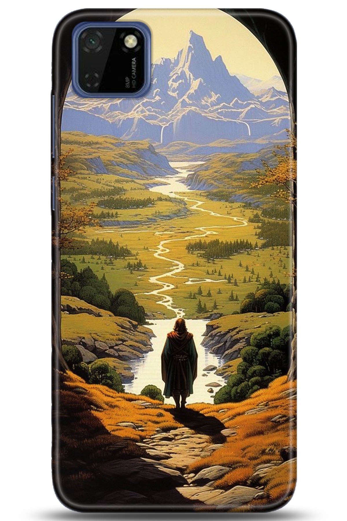 Huawei Y5P Uyumlu Kılıf HD Baskılı Kılıf - Followed Institution 5263