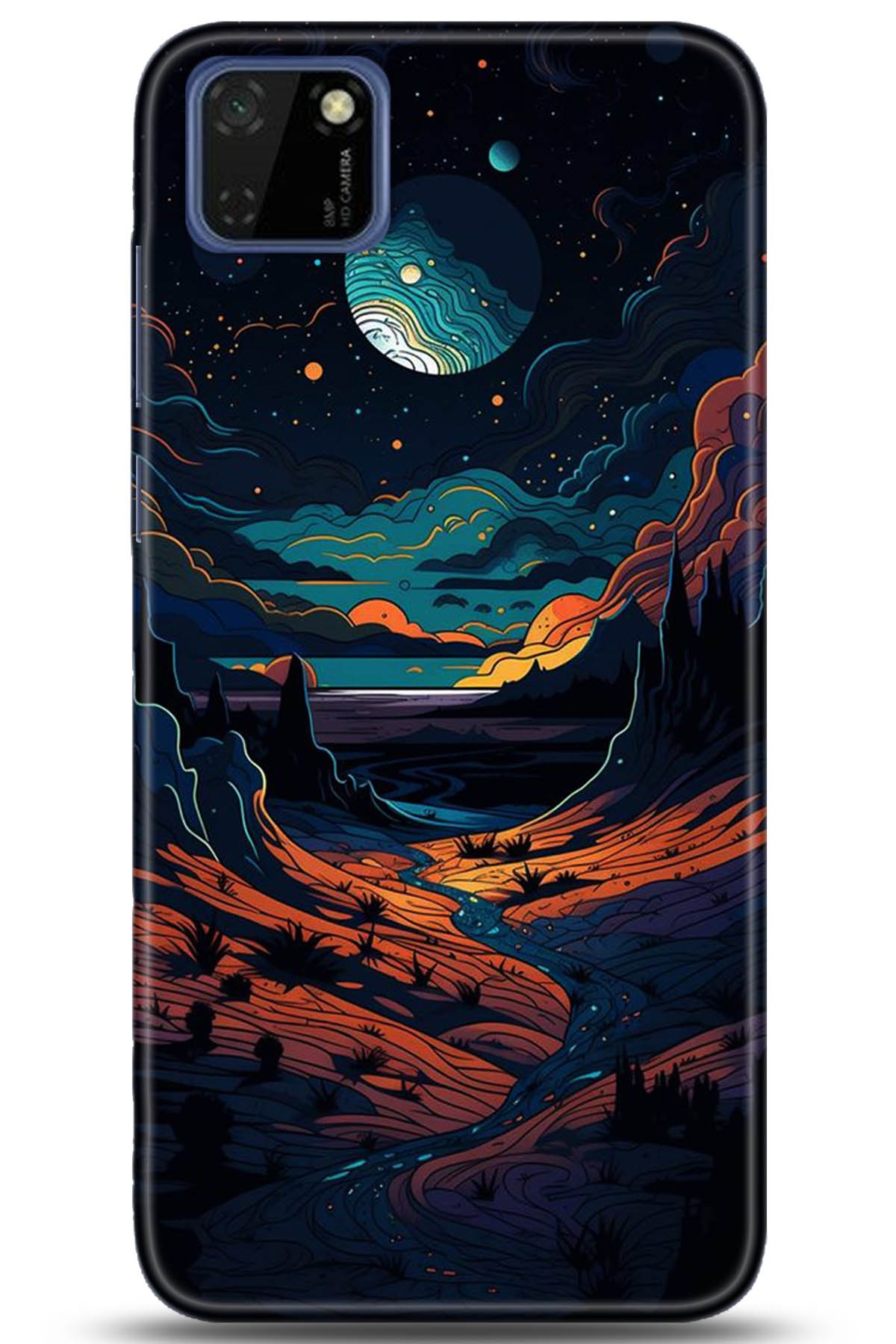 Huawei Y5P Uyumlu Kılıf HD Baskılı Kılıf - Followed Institution 5275