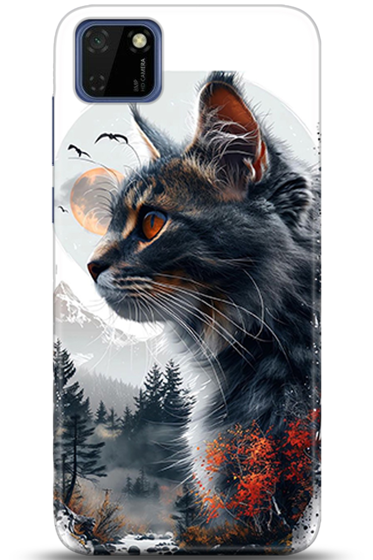 Huawei Y5P Uyumlu Kılıf HD Baskılı Kılıf - Followed Institution 5319