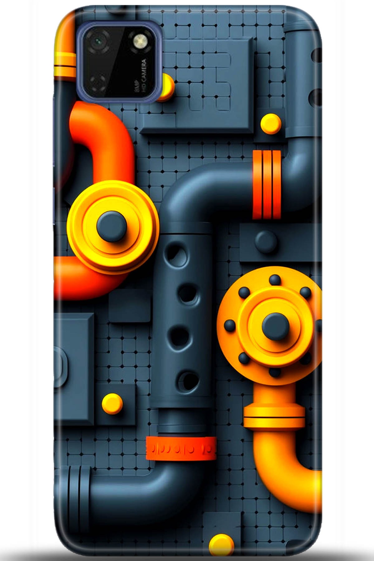 Huawei Y5P Uyumlu Kılıf HD Baskılı Kılıf - Followed Institution 5466