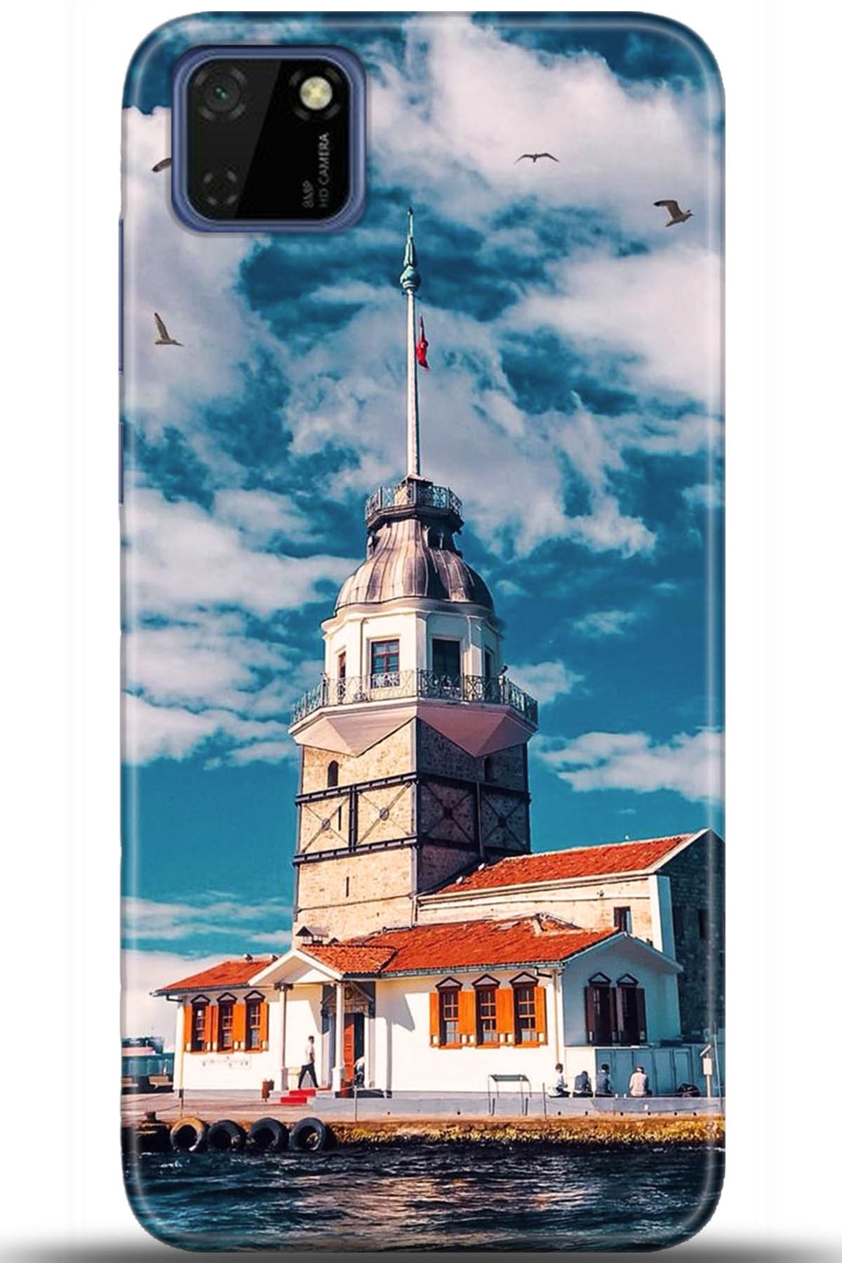 Huawei Y5P Uyumlu Kılıf HD Baskılı Kılıf - Followed Institution 5547