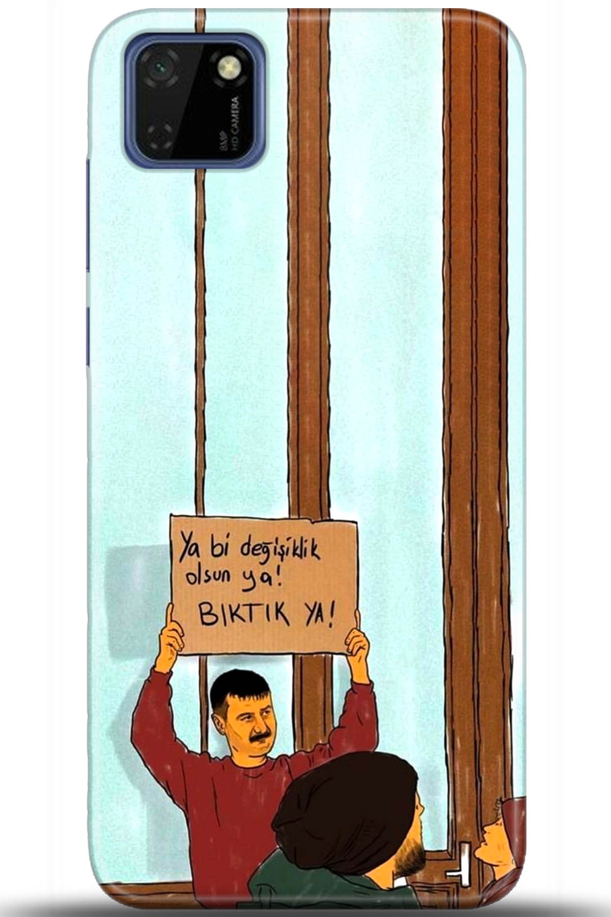 Huawei Y5P Uyumlu Kılıf HD Baskılı Kılıf - Followed Institution 5594