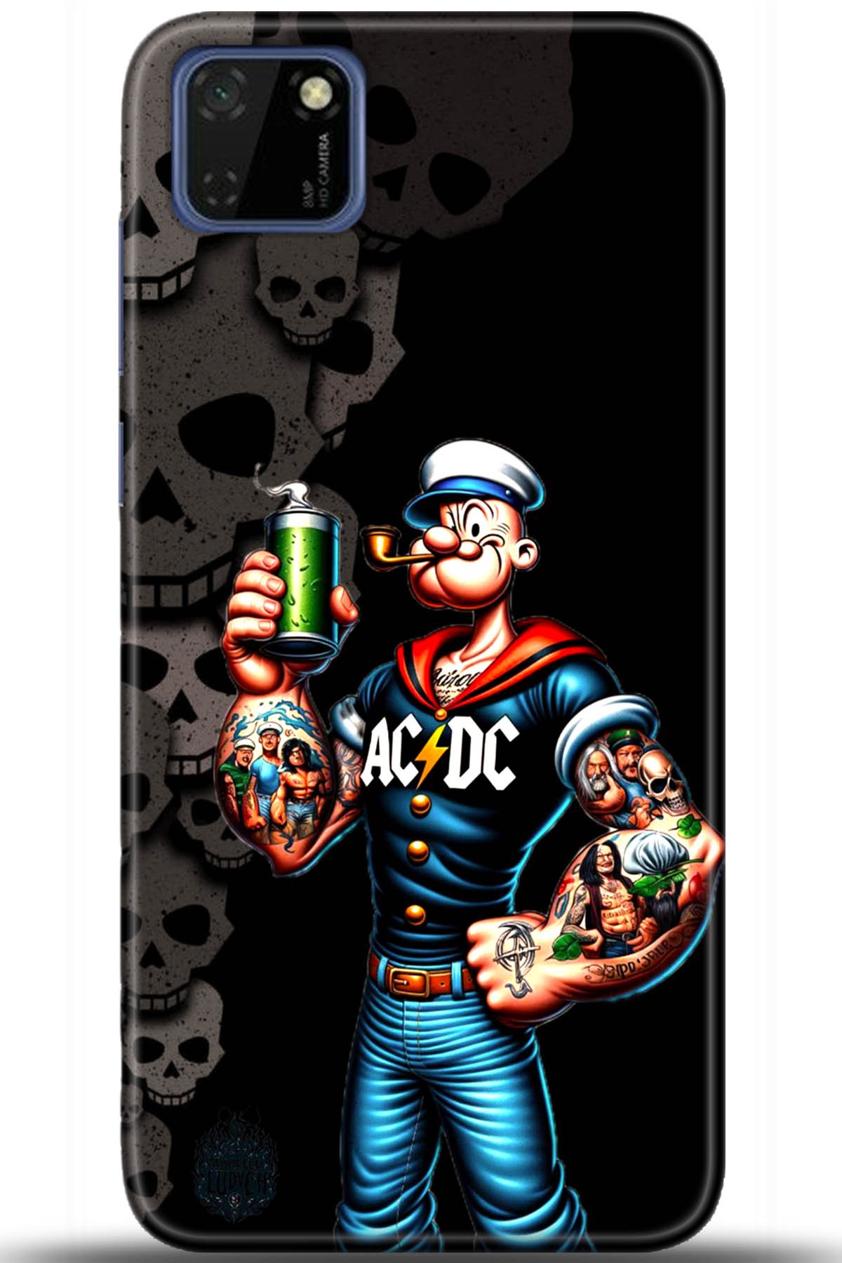 Huawei Y5P Uyumlu Kılıf HD Baskılı Kılıf - Followed Institution 5696