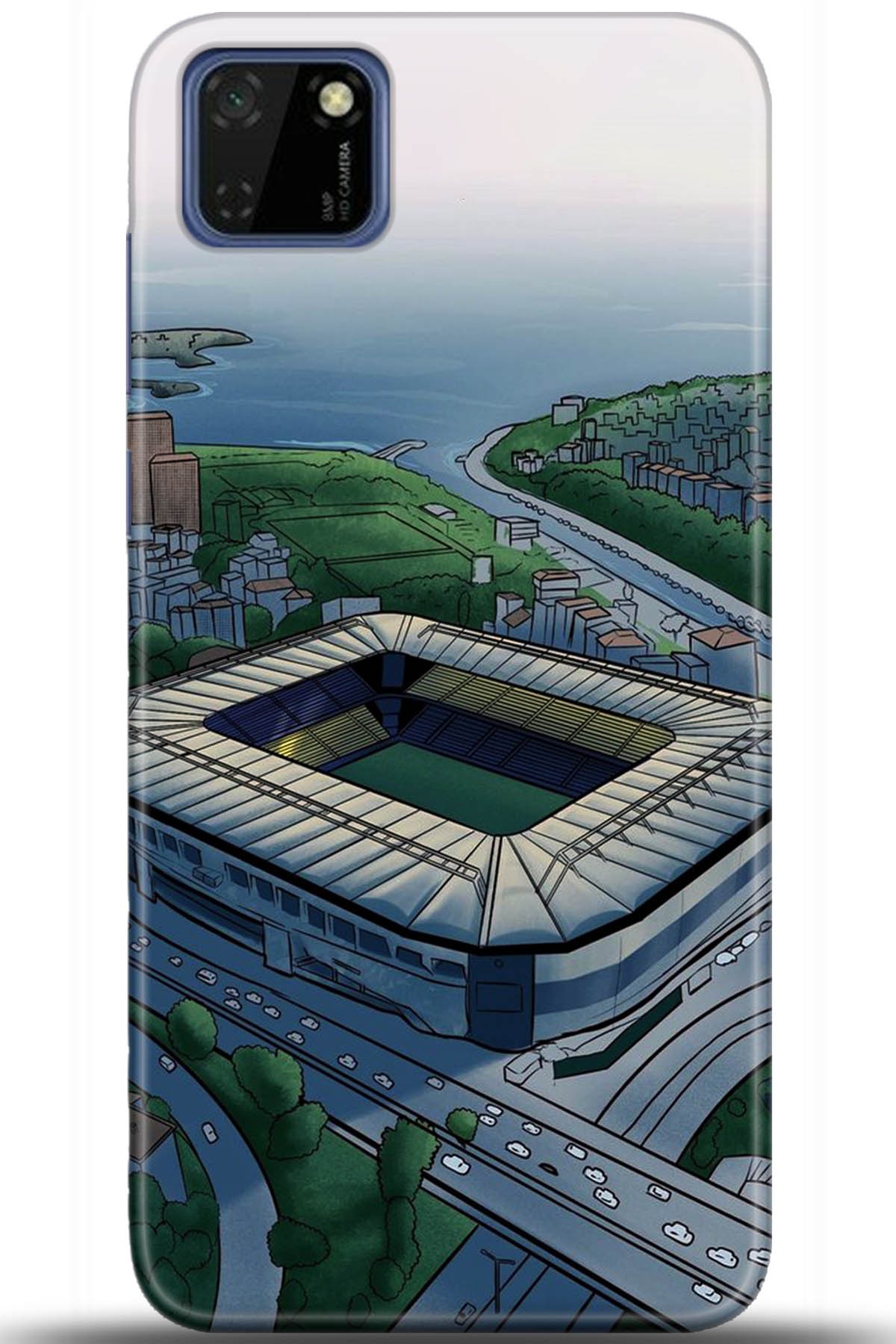 Huawei Y5P Uyumlu Kılıf HD Baskılı Kılıf - Followed Institution 5715