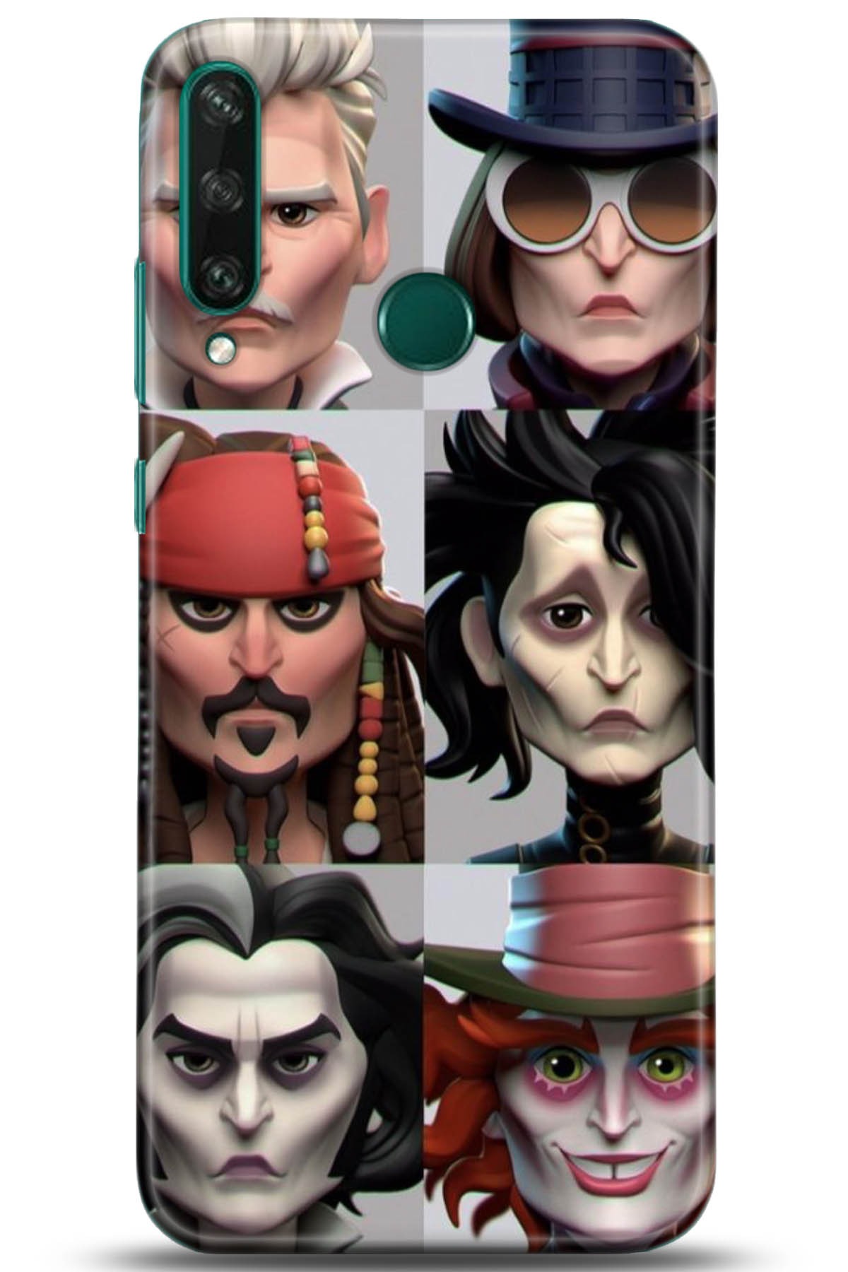 Huawei Y6P Uyumlu Kılıf HD Baskılı Kılıf - Followed Institution 5001