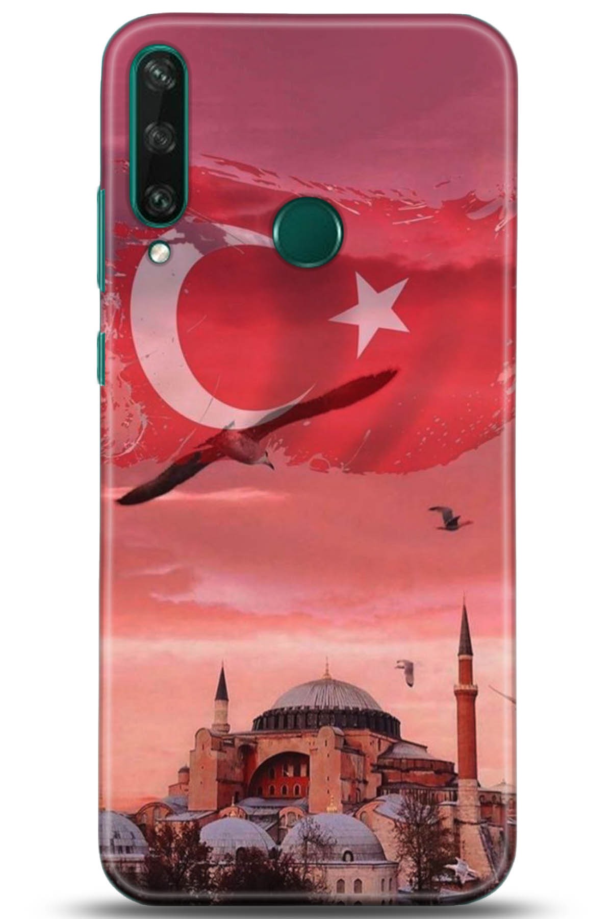 Huawei Y6P Uyumlu Kılıf HD Baskılı Kılıf - Followed Institution 5179