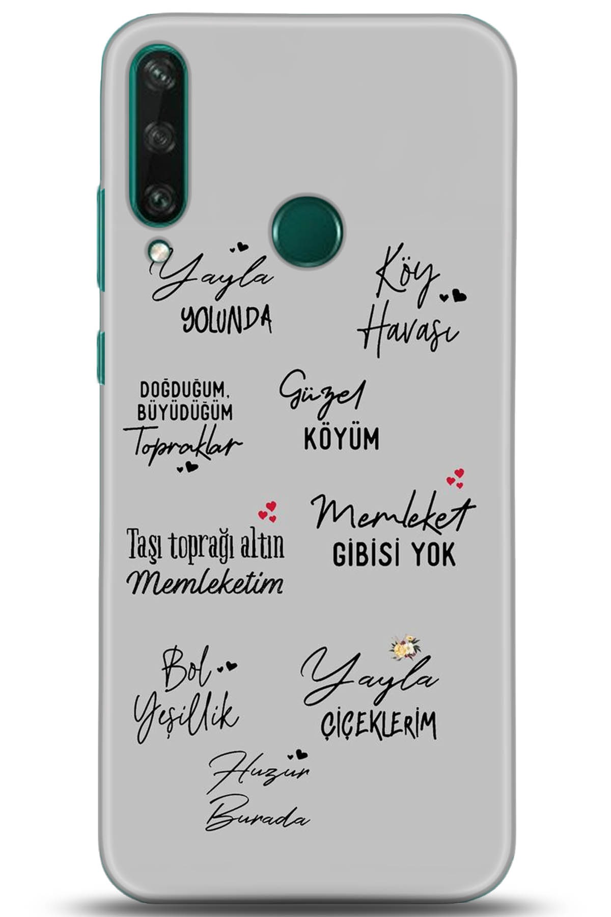 Huawei Y6P Uyumlu Kılıf HD Baskılı Kılıf - Followed Institution 5210