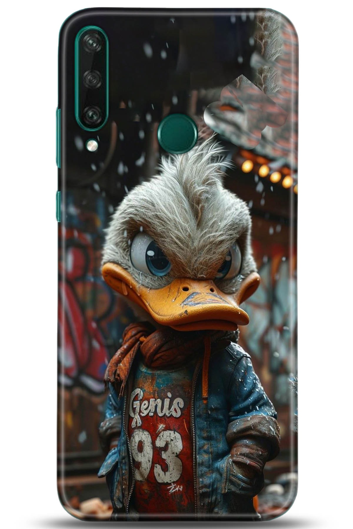 Huawei Y6P Uyumlu Kılıf HD Baskılı Kılıf - Followed Institution 5230