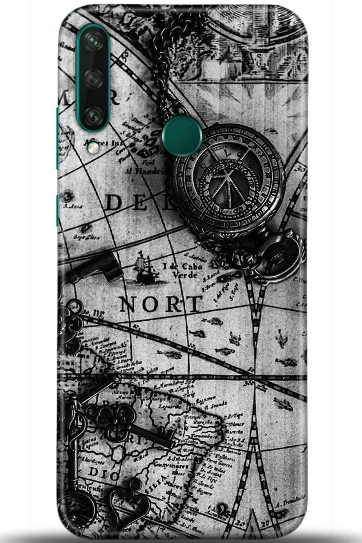 Huawei Y6P Uyumlu Kılıf HD Baskılı Kılıf - Followed Institution 5381