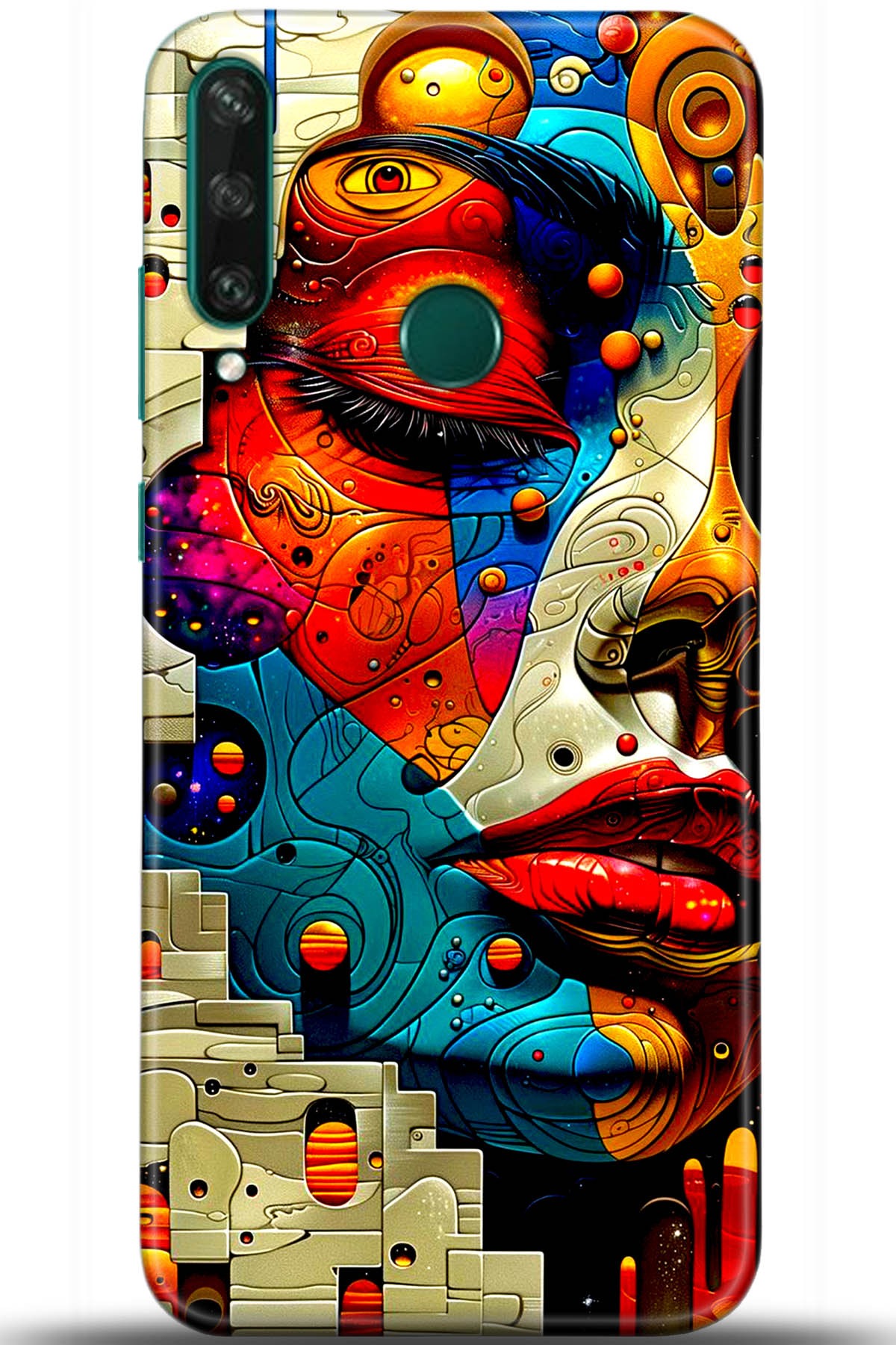 Huawei Y6P Uyumlu Kılıf HD Baskılı Kılıf - Followed Institution 5422