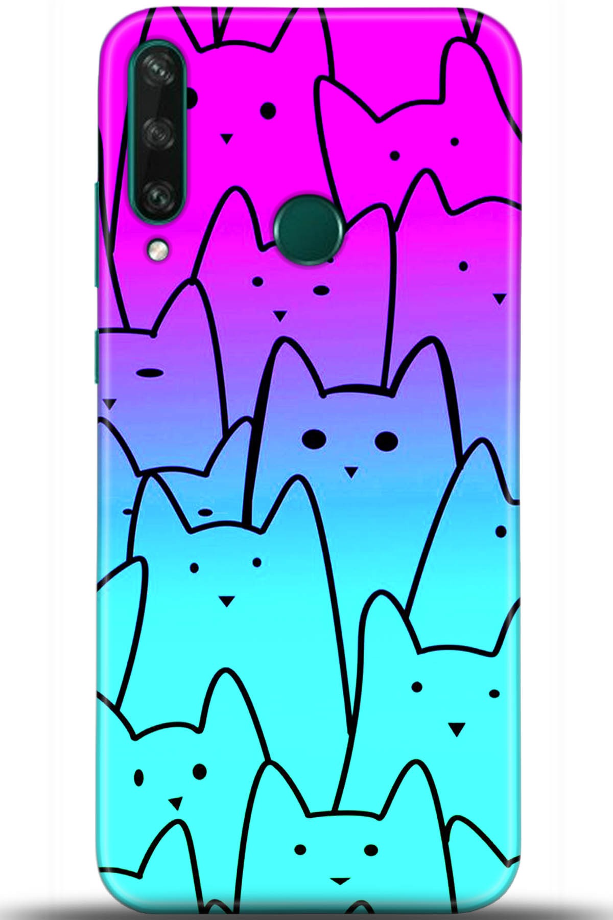 Huawei Y6P Uyumlu Kılıf HD Baskılı Kılıf - Followed Institution 5511