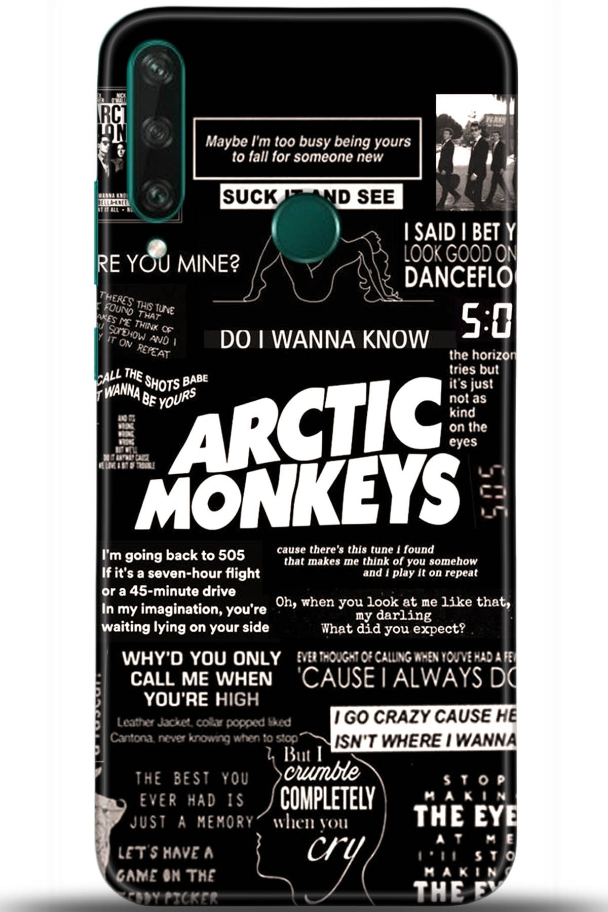 Huawei Y6P Uyumlu Kılıf HD Baskılı Kılıf - Followed Institution 5538