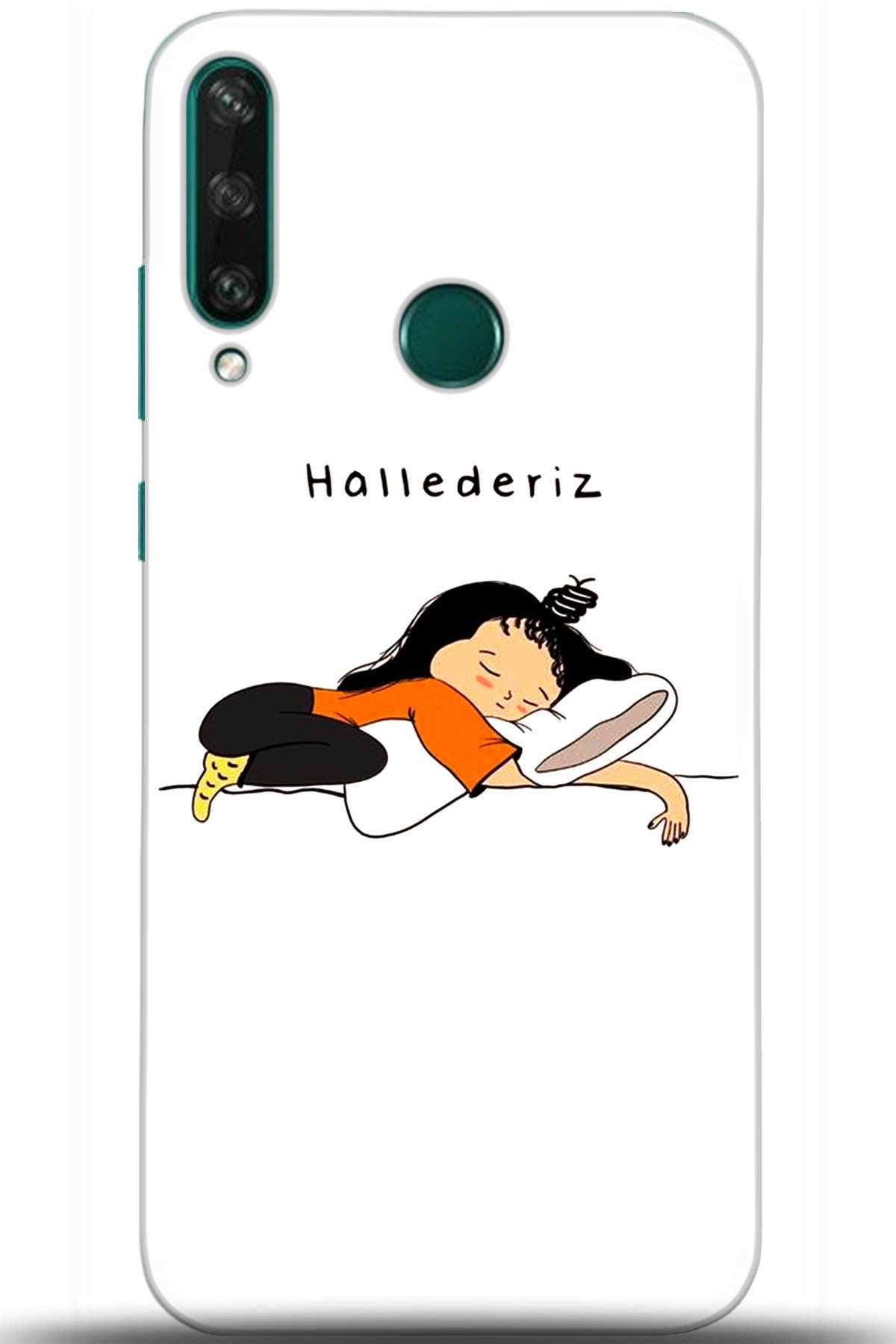 Huawei Y6P Uyumlu Kılıf HD Baskılı Kılıf - Followed Institution 5591