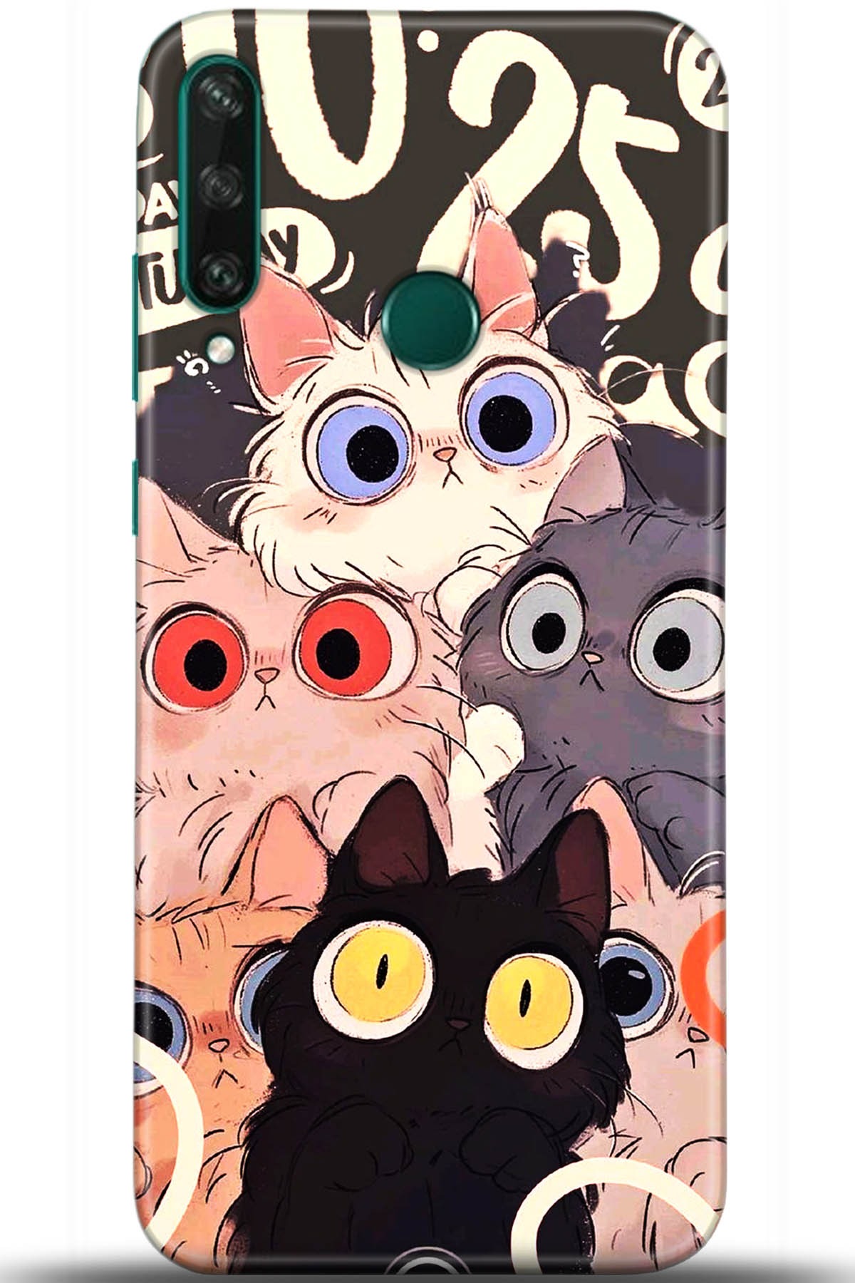 Huawei Y6P Uyumlu Kılıf HD Baskılı Kılıf - Followed Institution 5641