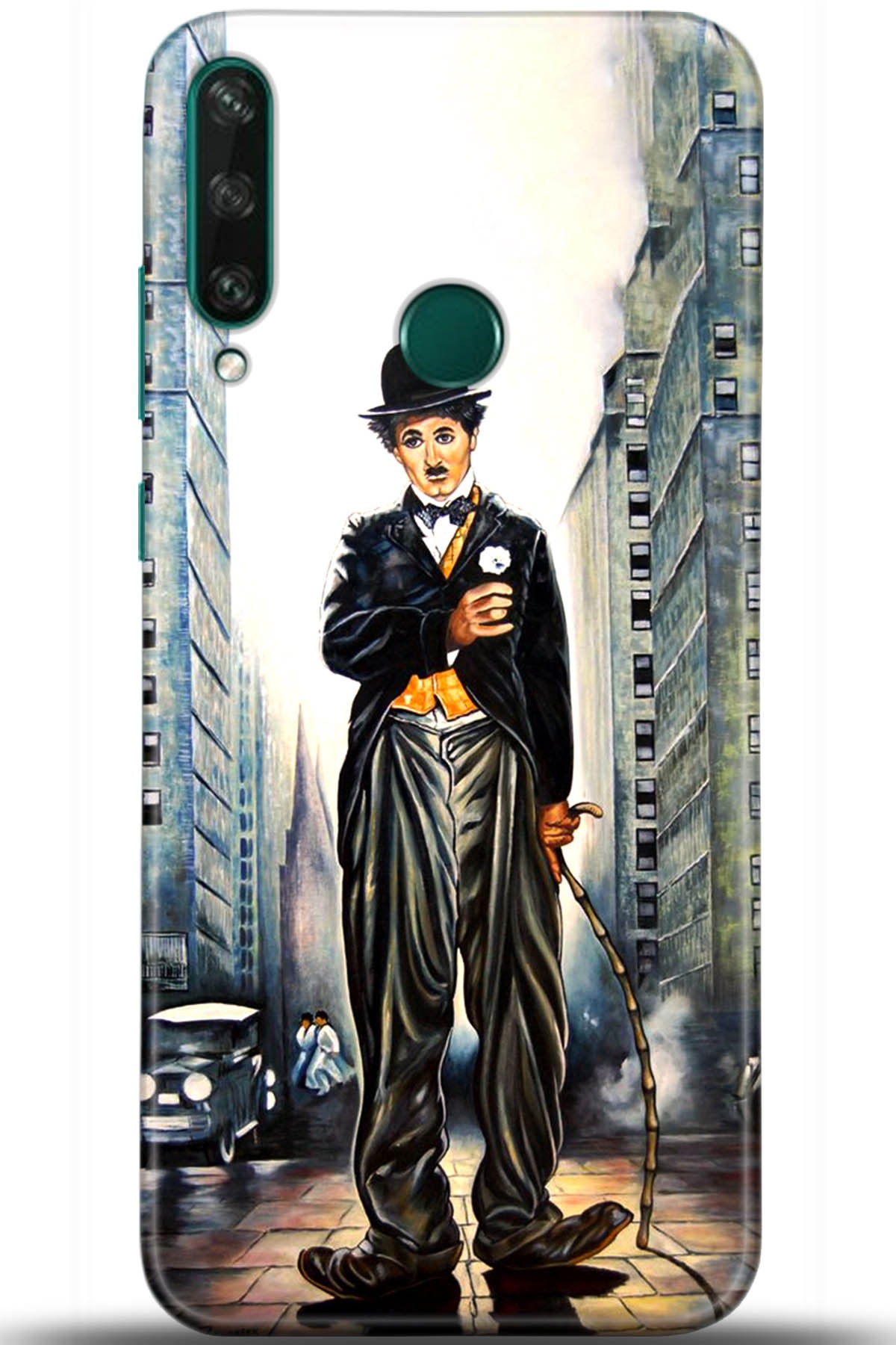 Huawei Y6P Uyumlu Kılıf HD Baskılı Kılıf - Followed Institution 5693