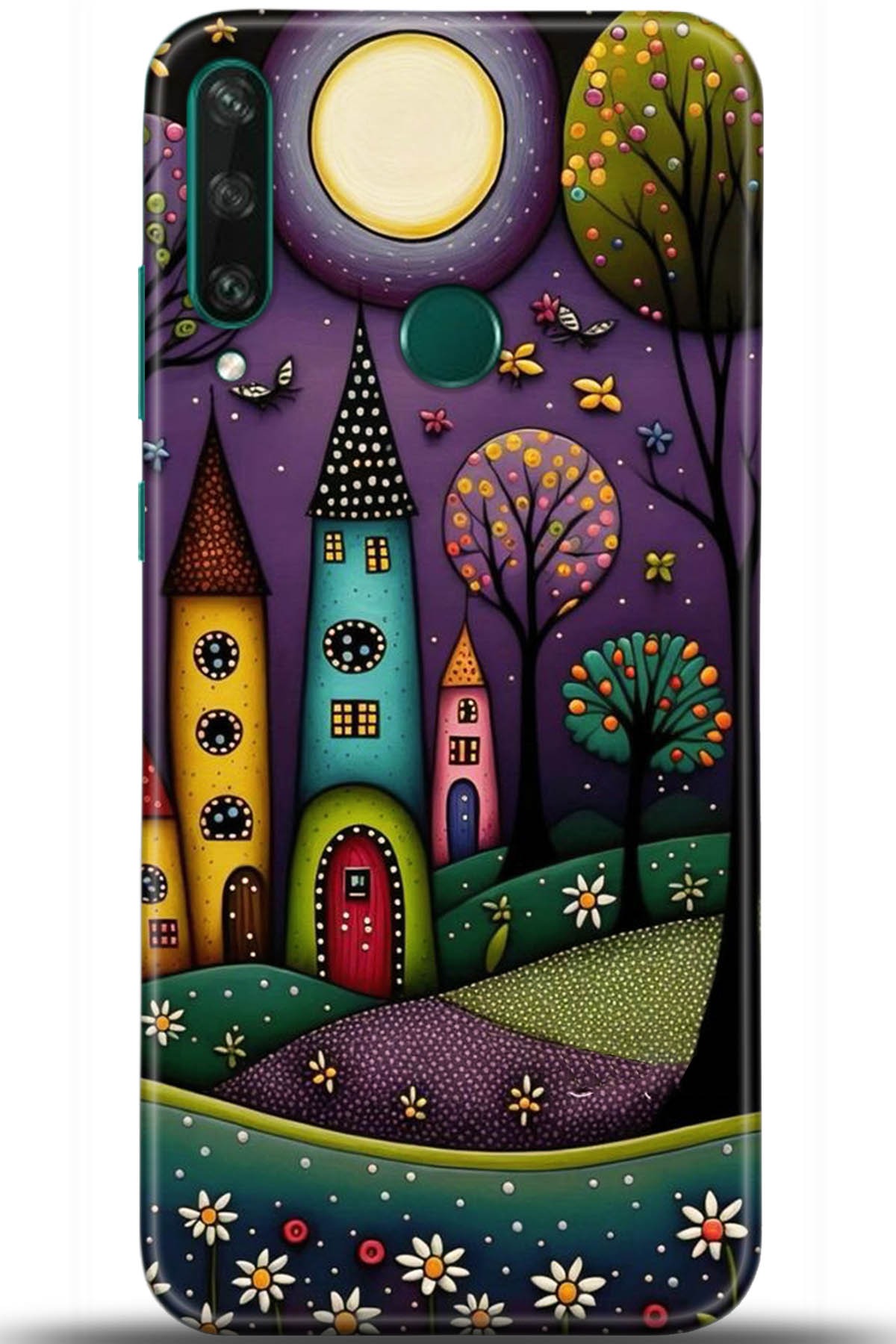 Huawei Y6P Uyumlu Kılıf HD Baskılı Kılıf - Followed Institution 5704