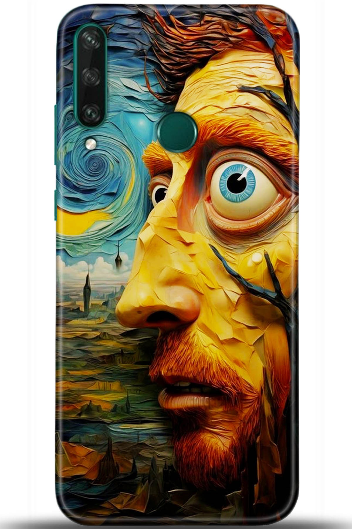 Huawei Y6P Uyumlu Kılıf HD Baskılı Kılıf - Followed Institution 5714