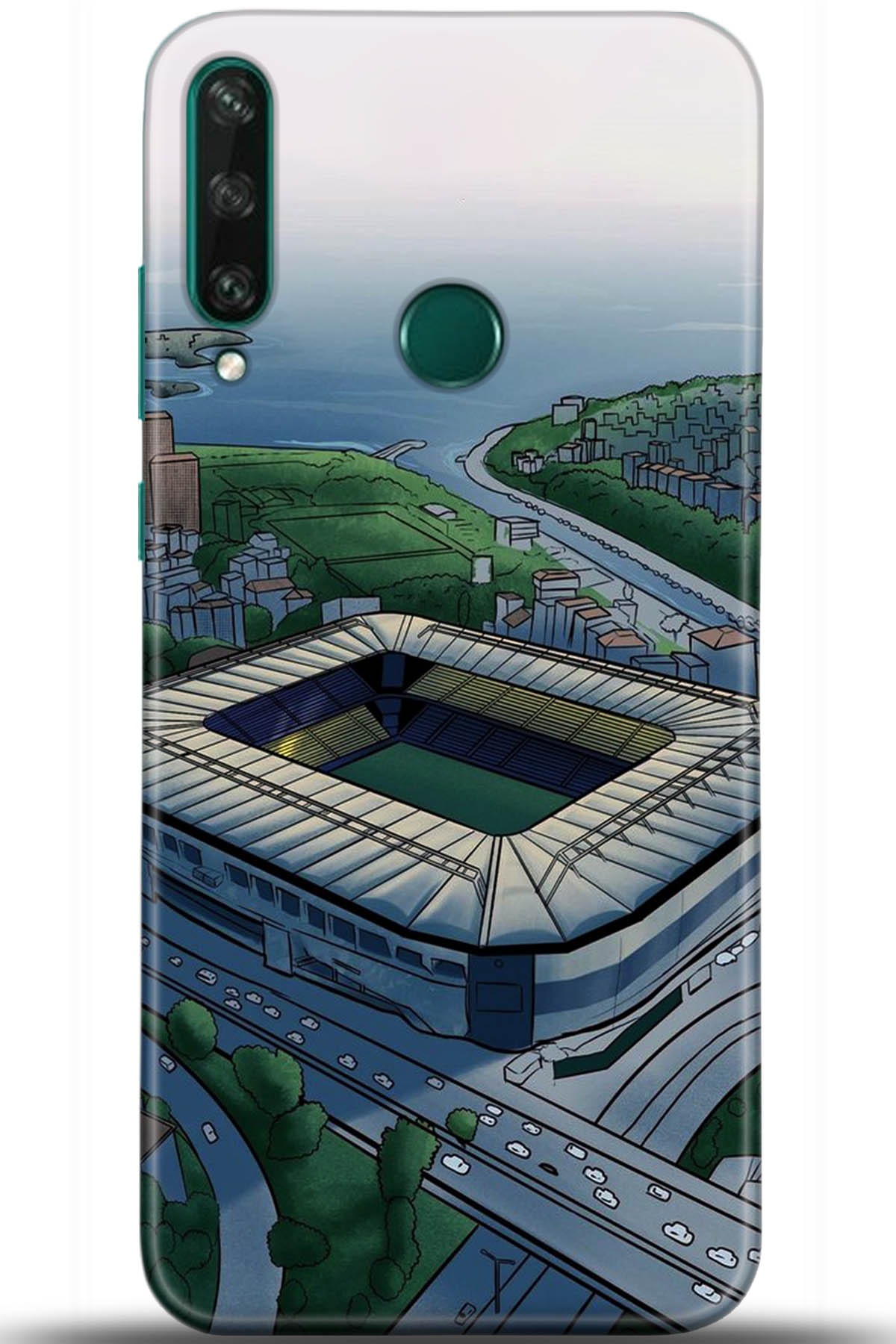 Huawei Y6P Uyumlu Kılıf HD Baskılı Kılıf - Followed Institution 5715