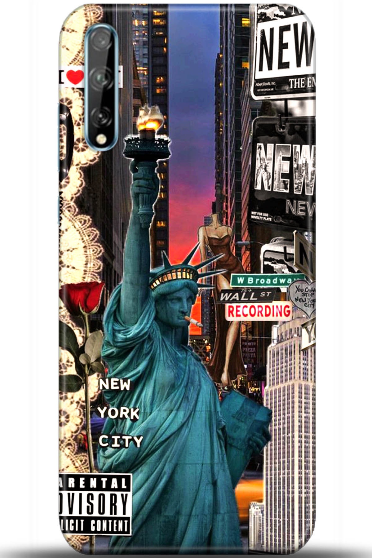 Huawei Y8P Uyumlu Kılıf HD Baskılı Kılıf - Followed Institution 5618