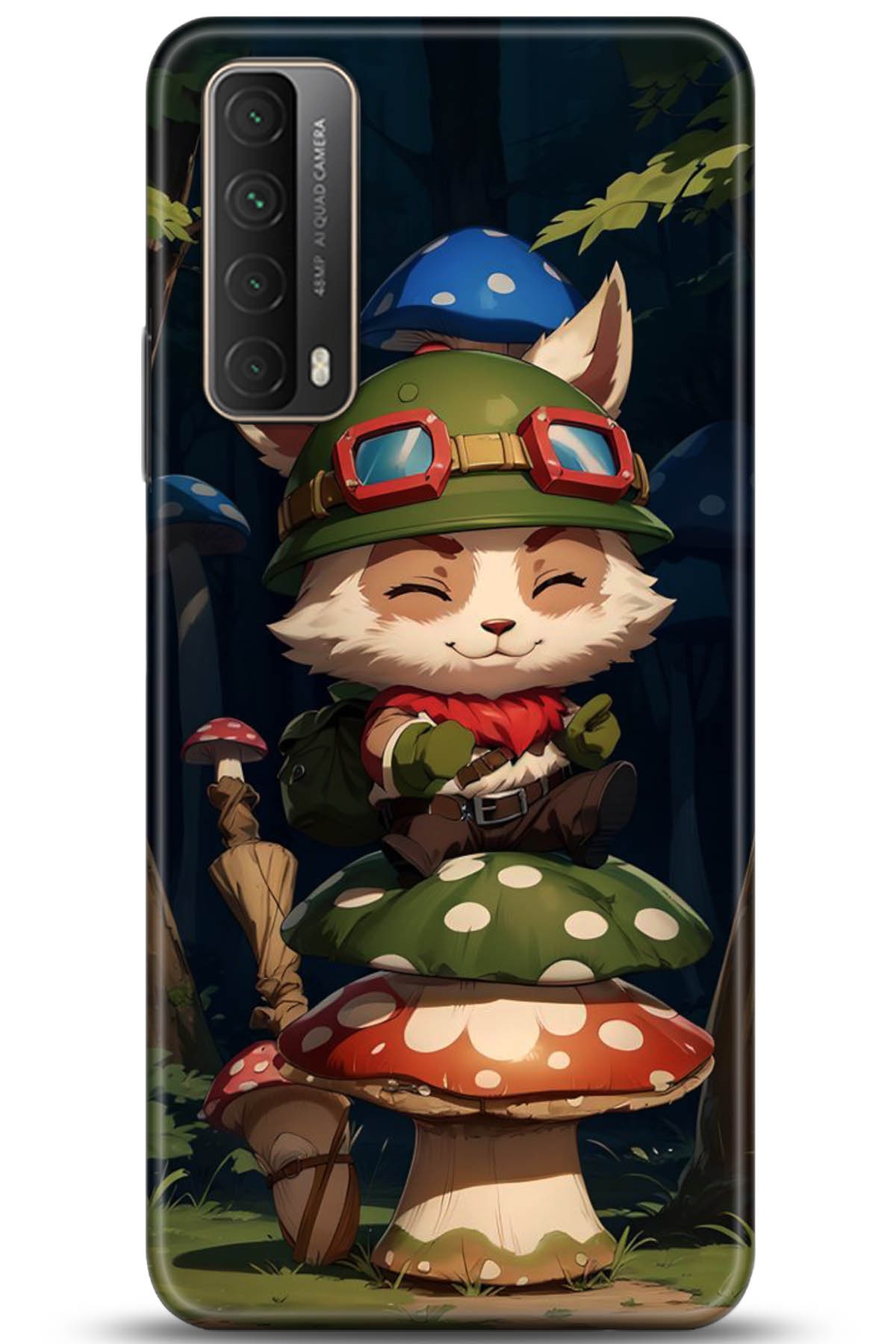 Huawei P Smart 2021 Uyumlu Kılıf HD Baskılı Kılıf - Followed Institution 5097