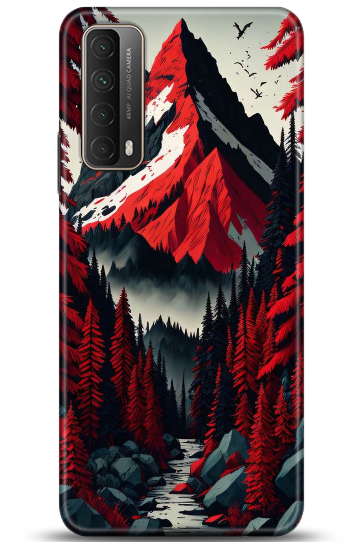 Huawei P Smart 2021 Uyumlu Kılıf HD Baskılı Kılıf - Followed Institution 5196