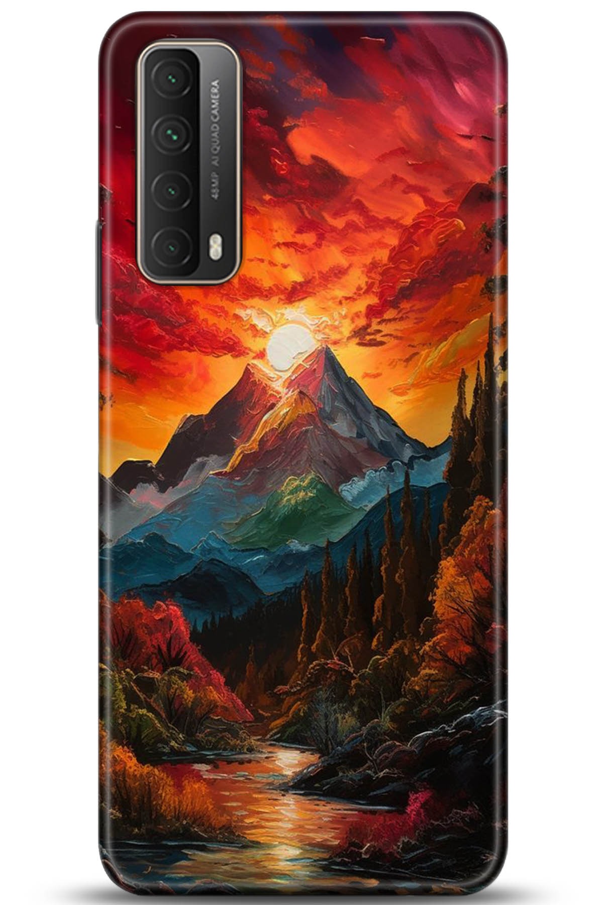 Huawei P Smart 2021 Uyumlu Kılıf HD Baskılı Kılıf - Followed Institution 5224