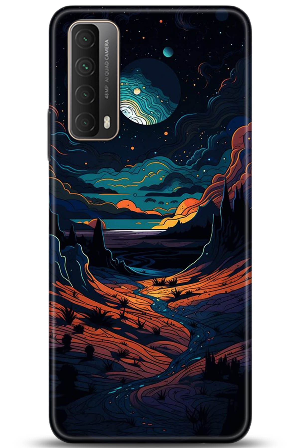 Huawei P Smart 2021 Uyumlu Kılıf HD Baskılı Kılıf - Followed Institution 5275