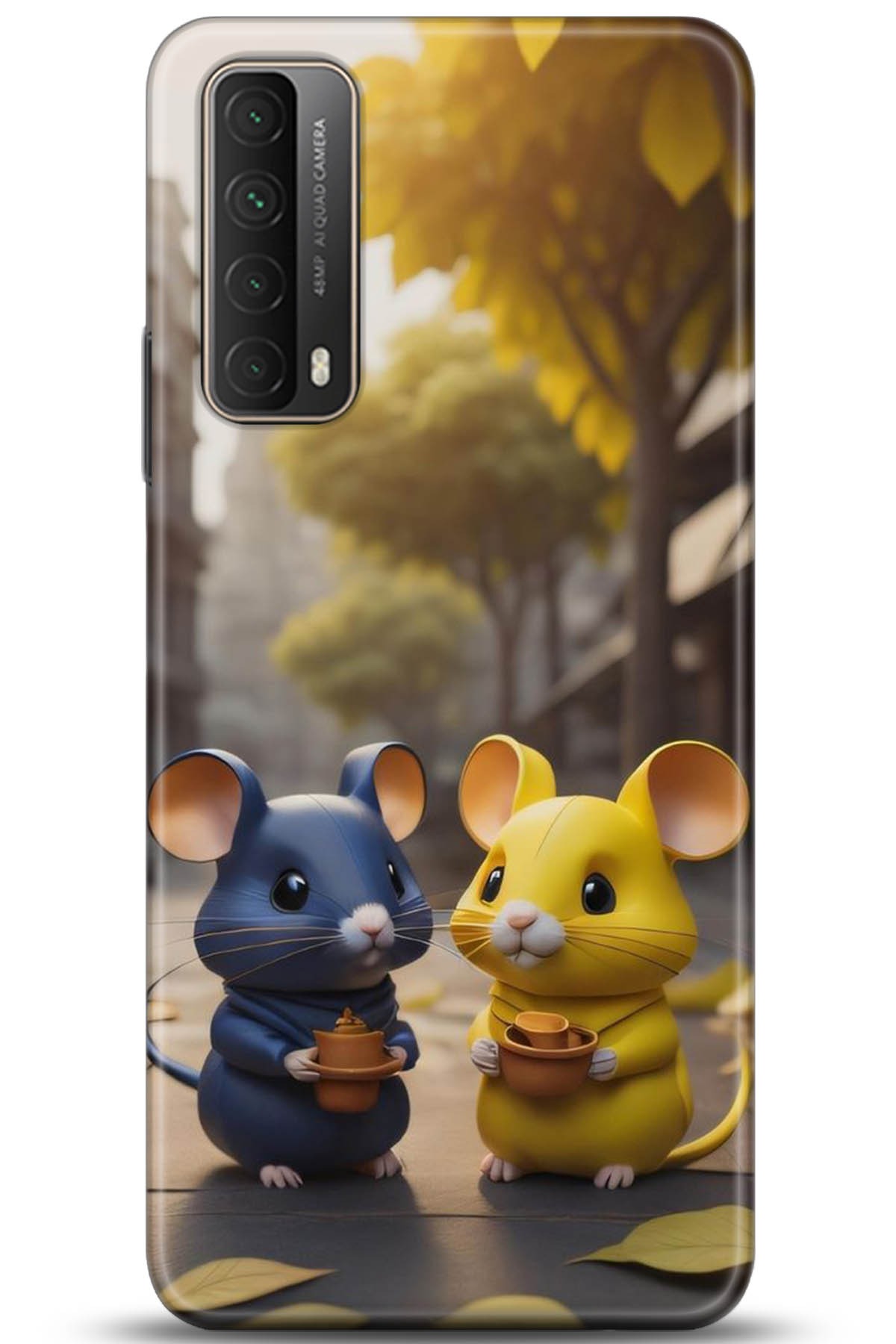 Huawei P Smart 2021 Uyumlu Kılıf HD Baskılı Kılıf - Followed Institution 5306