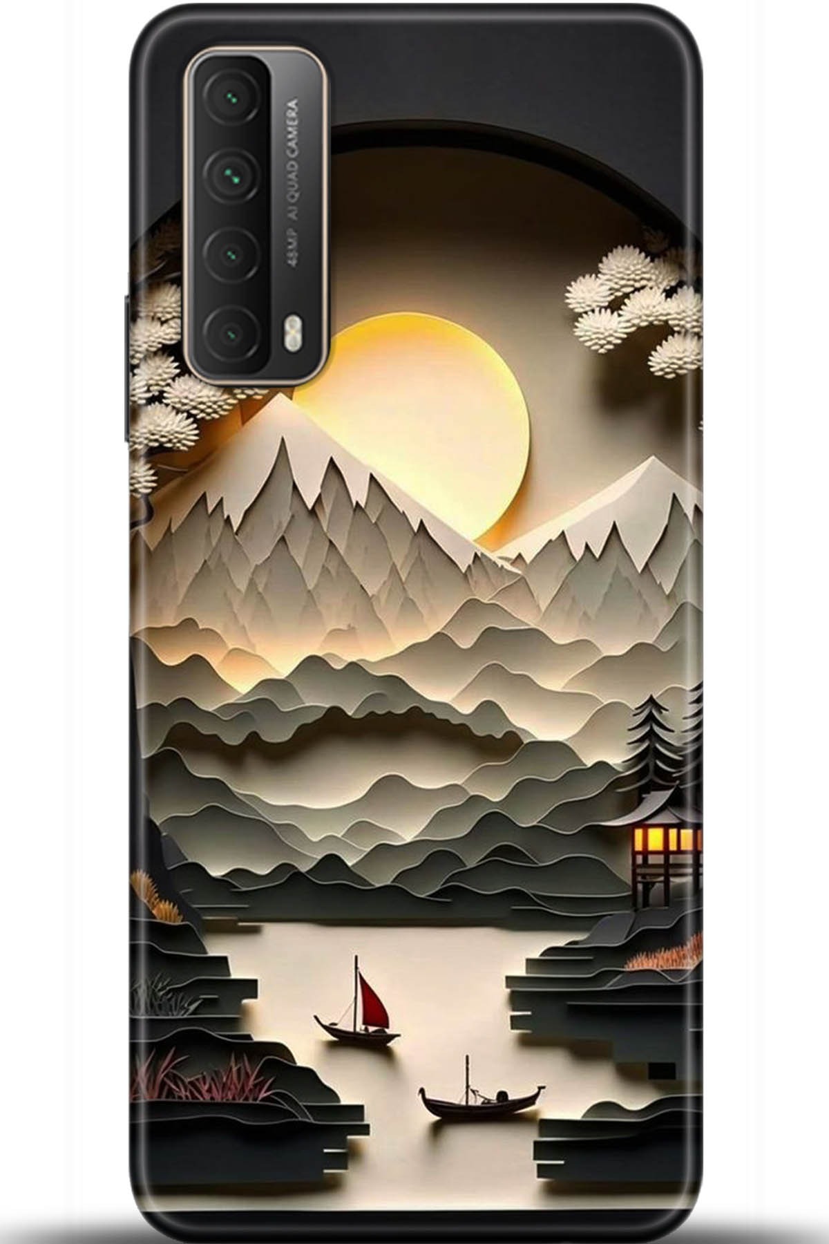 Huawei P Smart 2021 Uyumlu Kılıf HD Baskılı Kılıf - Followed Institution 5354