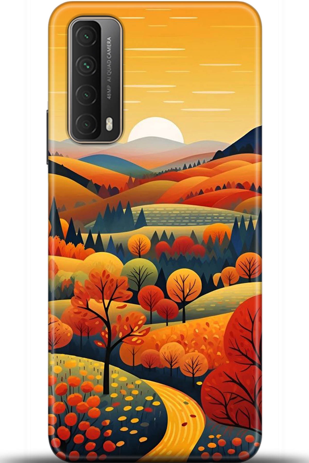 Huawei P Smart 2021 Uyumlu Kılıf HD Baskılı Kılıf - Followed Institution 5356