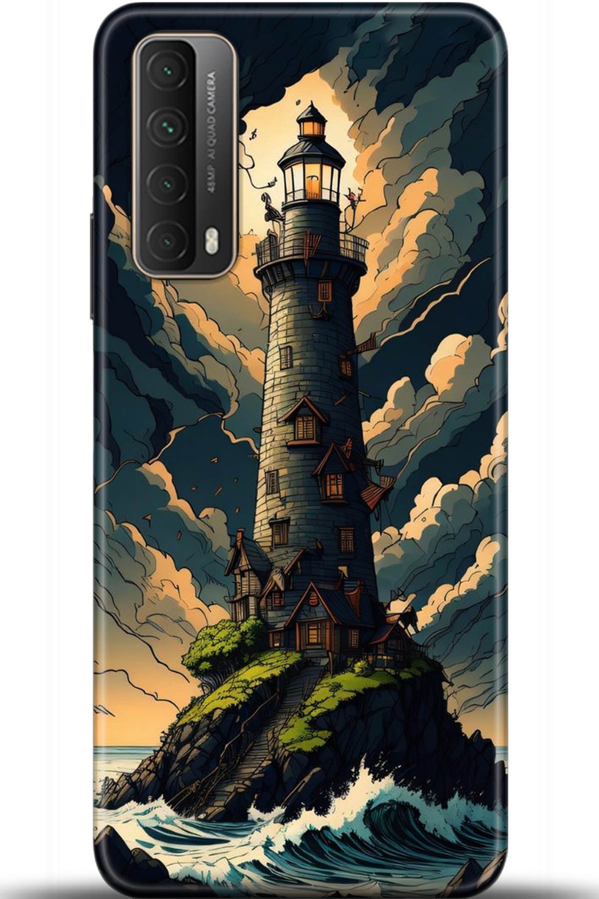 Huawei P Smart 2021 Uyumlu Kılıf HD Baskılı Kılıf - Followed Institution 5363