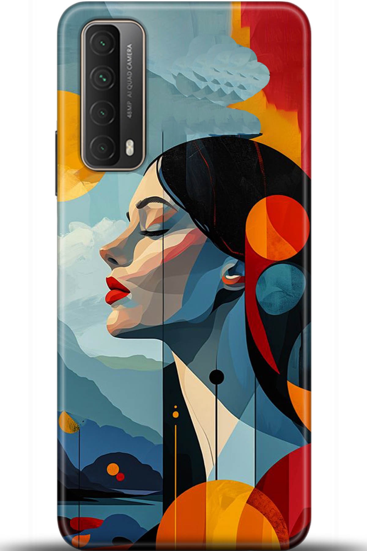 Huawei P Smart 2021 Uyumlu Kılıf HD Baskılı Kılıf - Followed Institution 5367