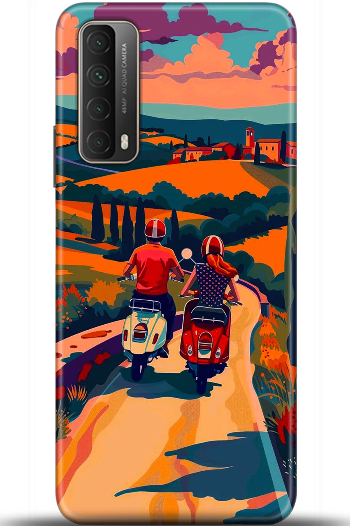 Huawei P Smart 2021 Uyumlu Kılıf HD Baskılı Kılıf - Followed Institution 5390