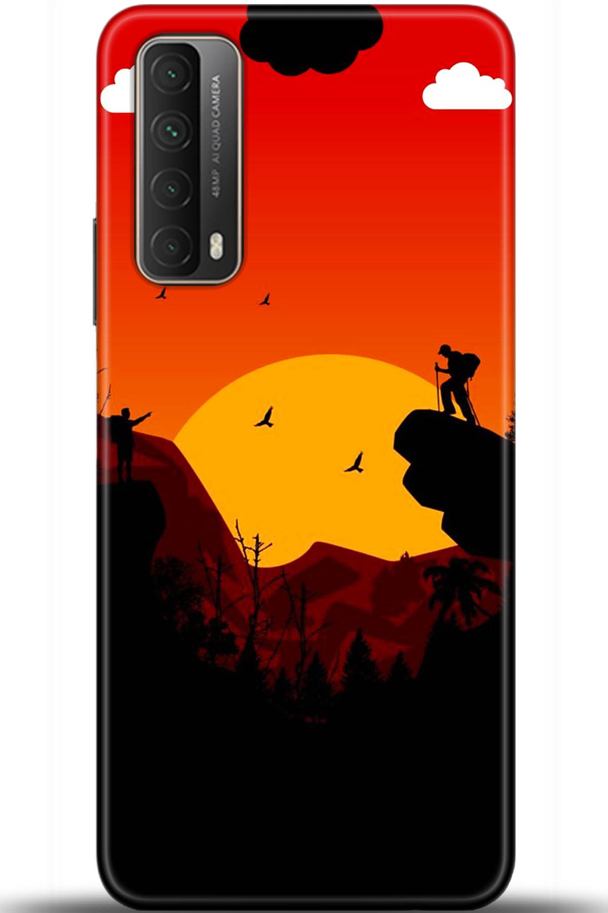 Huawei P Smart 2021 Uyumlu Kılıf HD Baskılı Kılıf - Followed Institution 5407