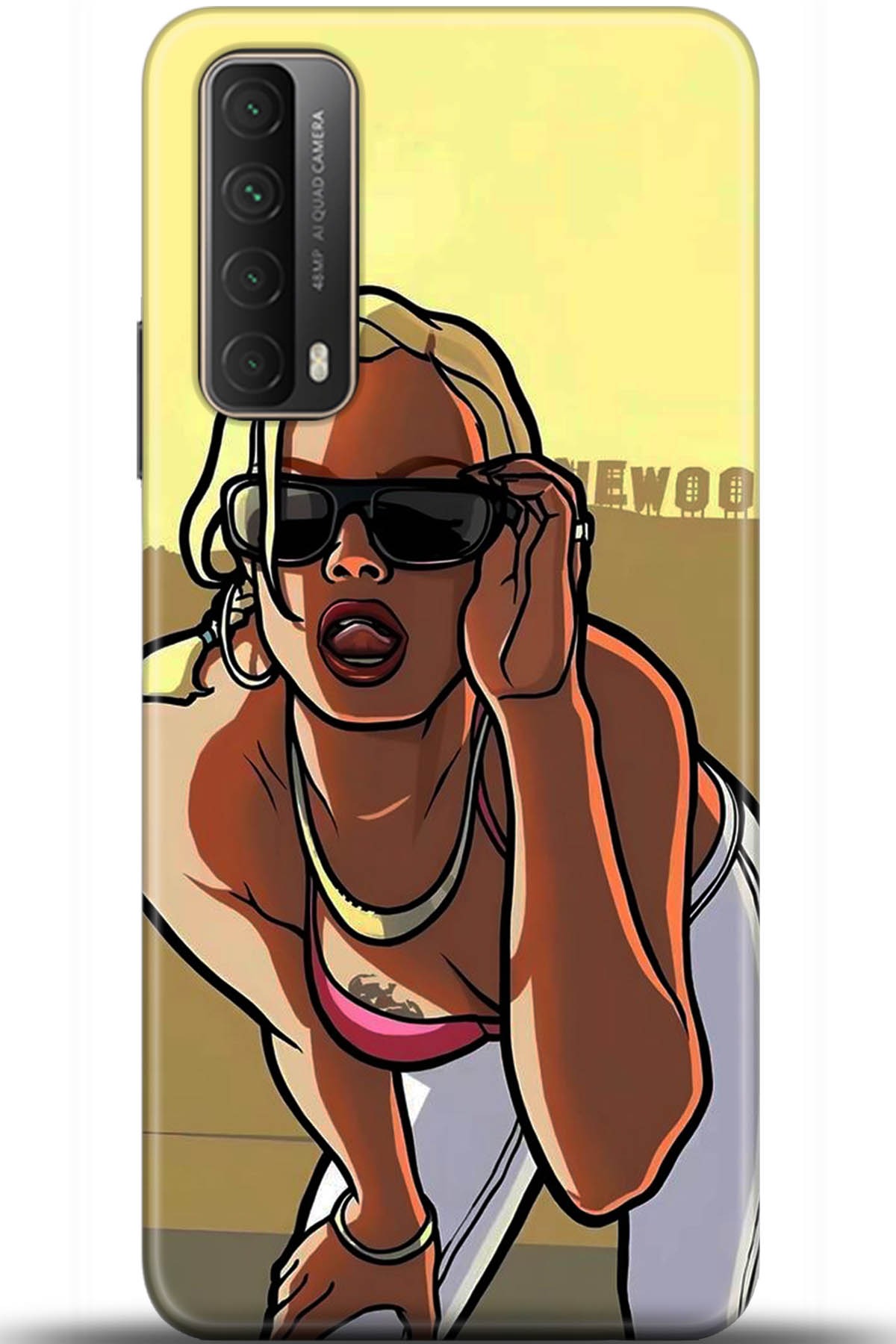 Huawei P Smart 2021 Uyumlu Kılıf HD Baskılı Kılıf - Followed Institution 5412