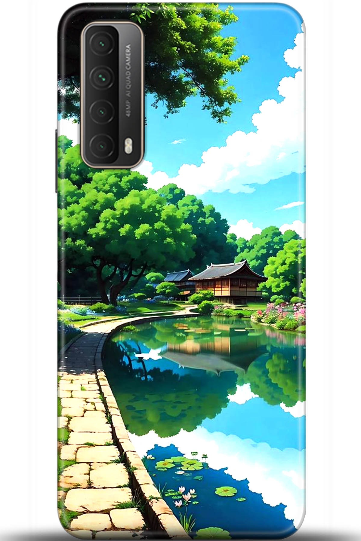 Huawei P Smart 2021 Uyumlu Kılıf HD Baskılı Kılıf - Followed Institution 5463