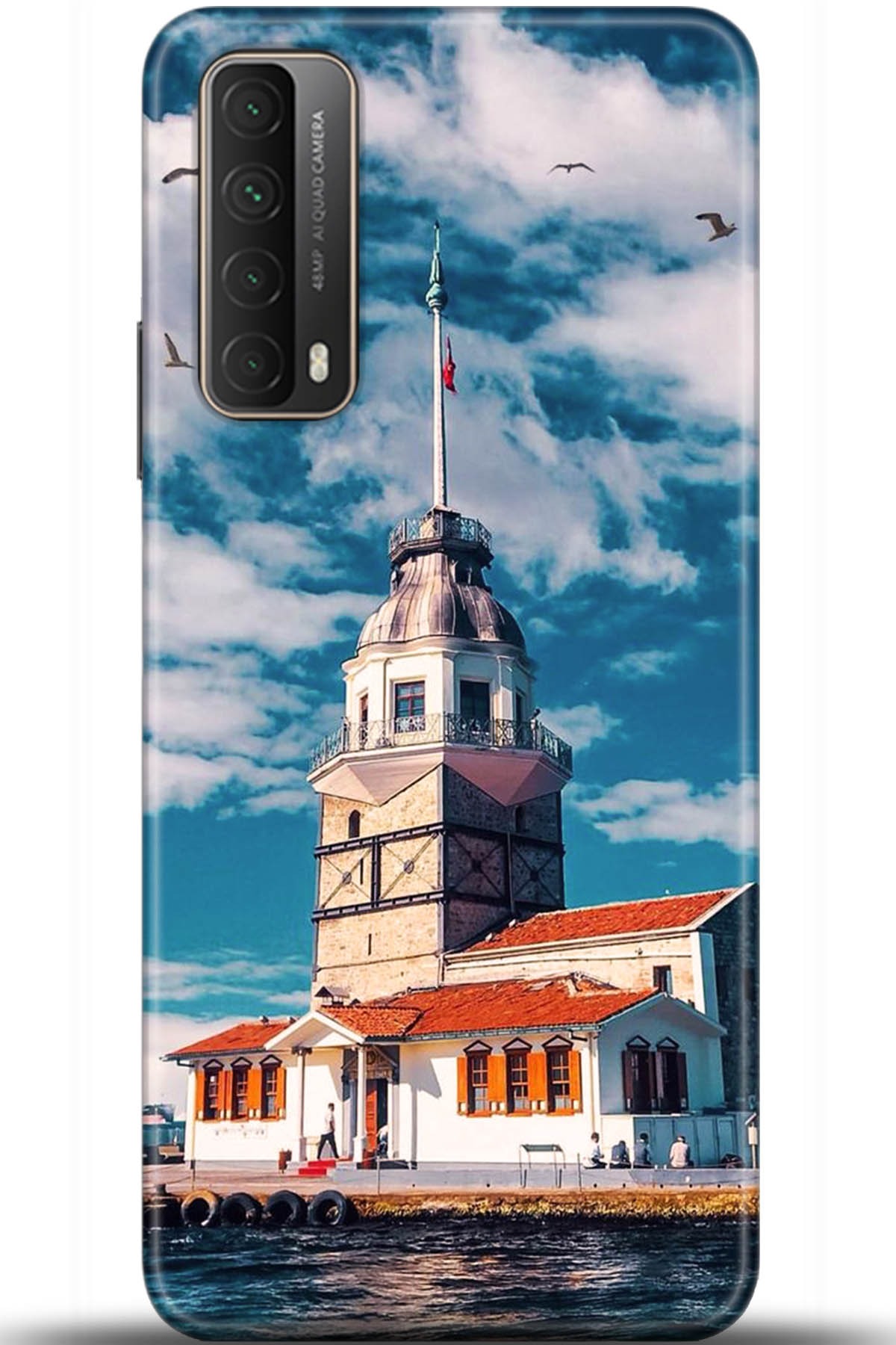 Huawei P Smart 2021 Uyumlu Kılıf HD Baskılı Kılıf - Followed Institution 5547