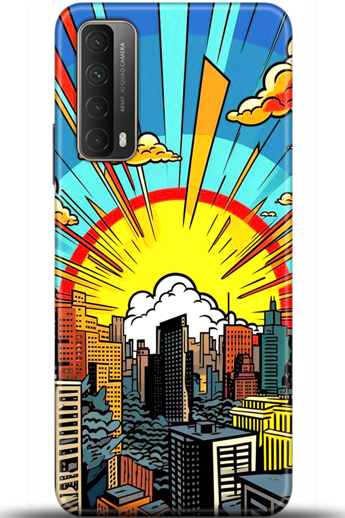 Huawei P Smart 2021 Uyumlu Kılıf HD Baskılı Kılıf - Followed Institution 5571