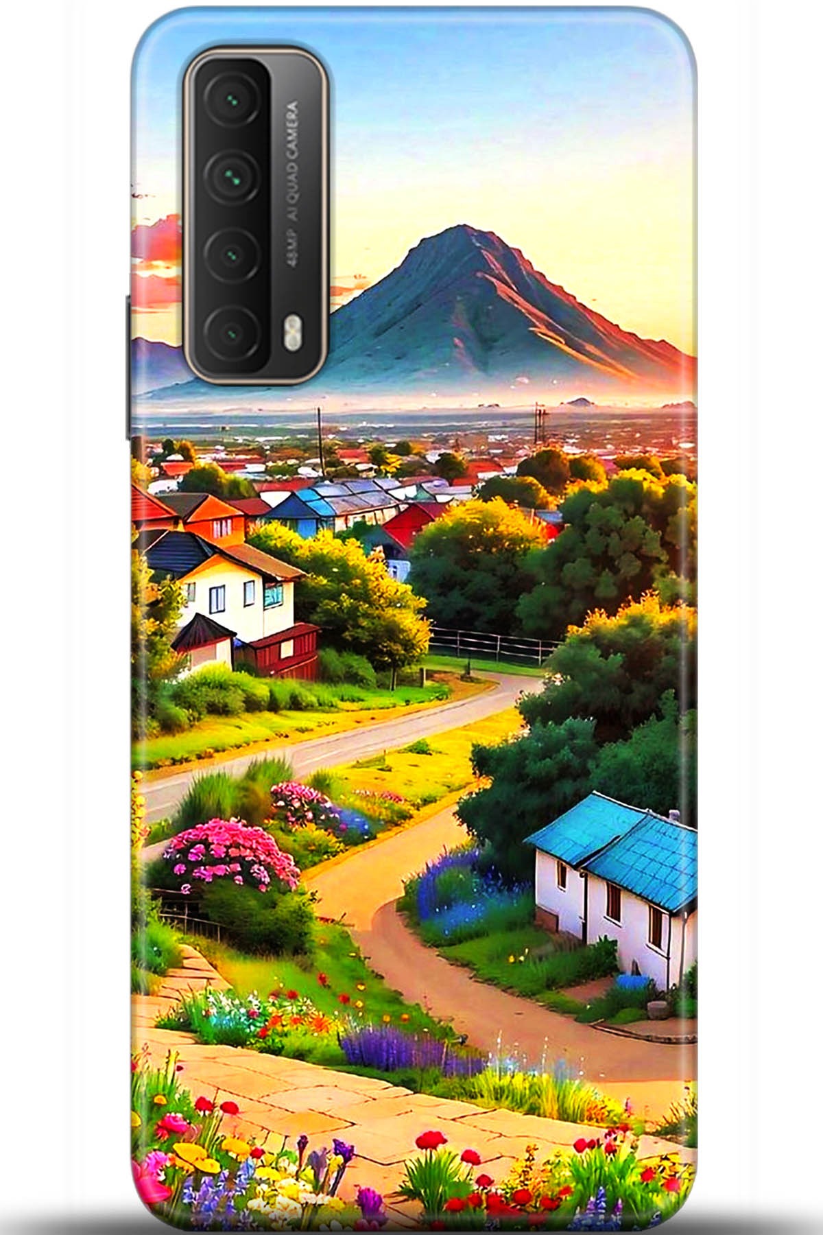 Huawei P Smart 2021 Uyumlu Kılıf HD Baskılı Kılıf - Followed Institution 5605