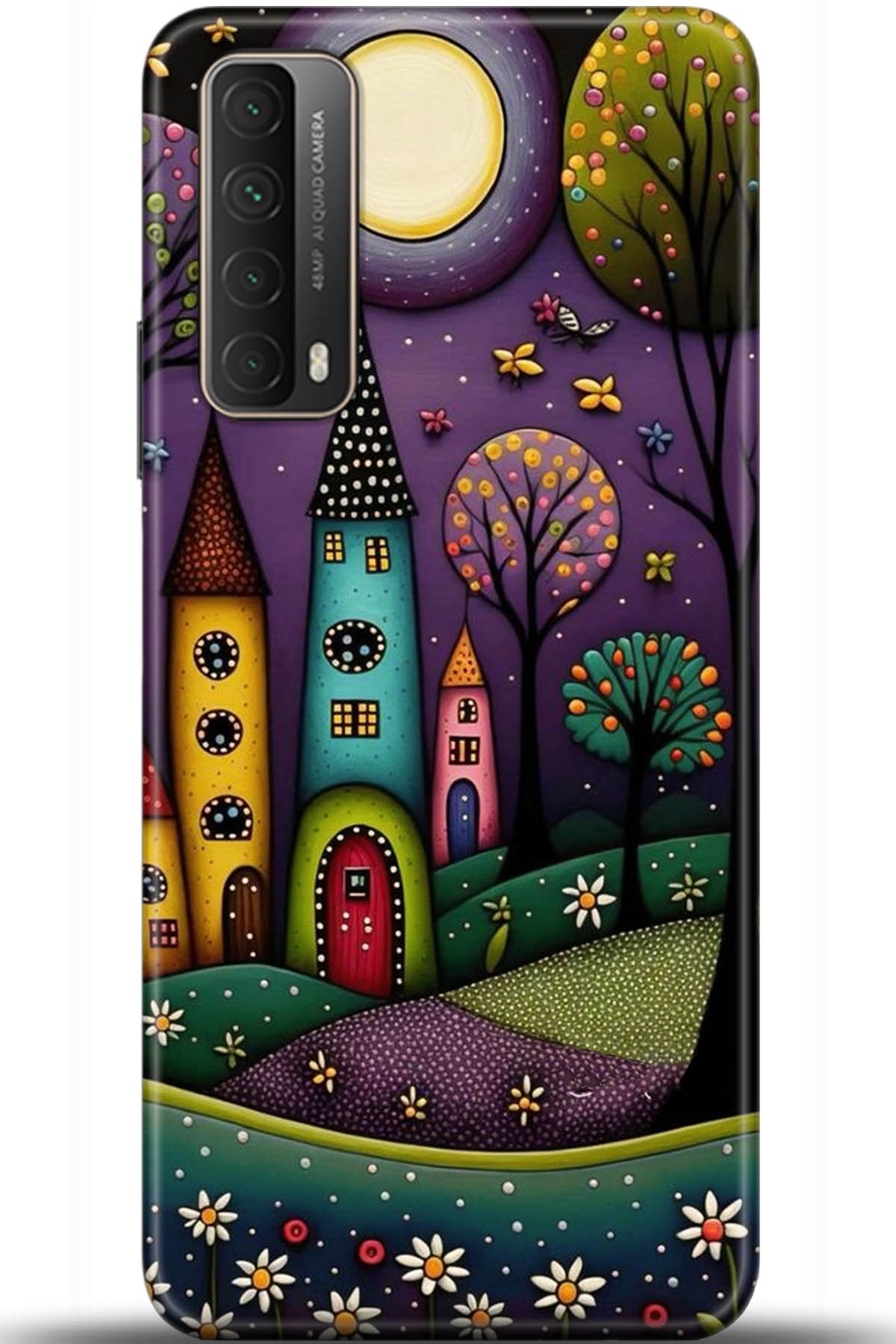 Huawei P Smart 2021 Uyumlu Kılıf HD Baskılı Kılıf - Followed Institution 5704