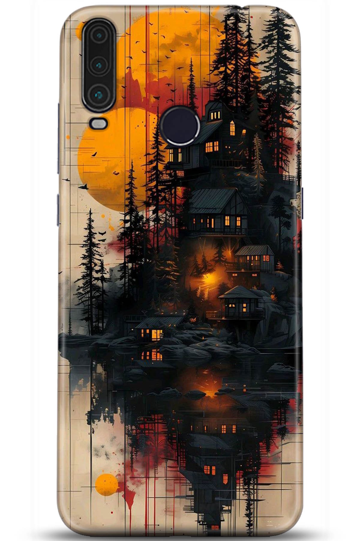 General Mobile GM 10 Uyumlu Kılıf HD Baskılı Kılıf - Followed Institution 5292