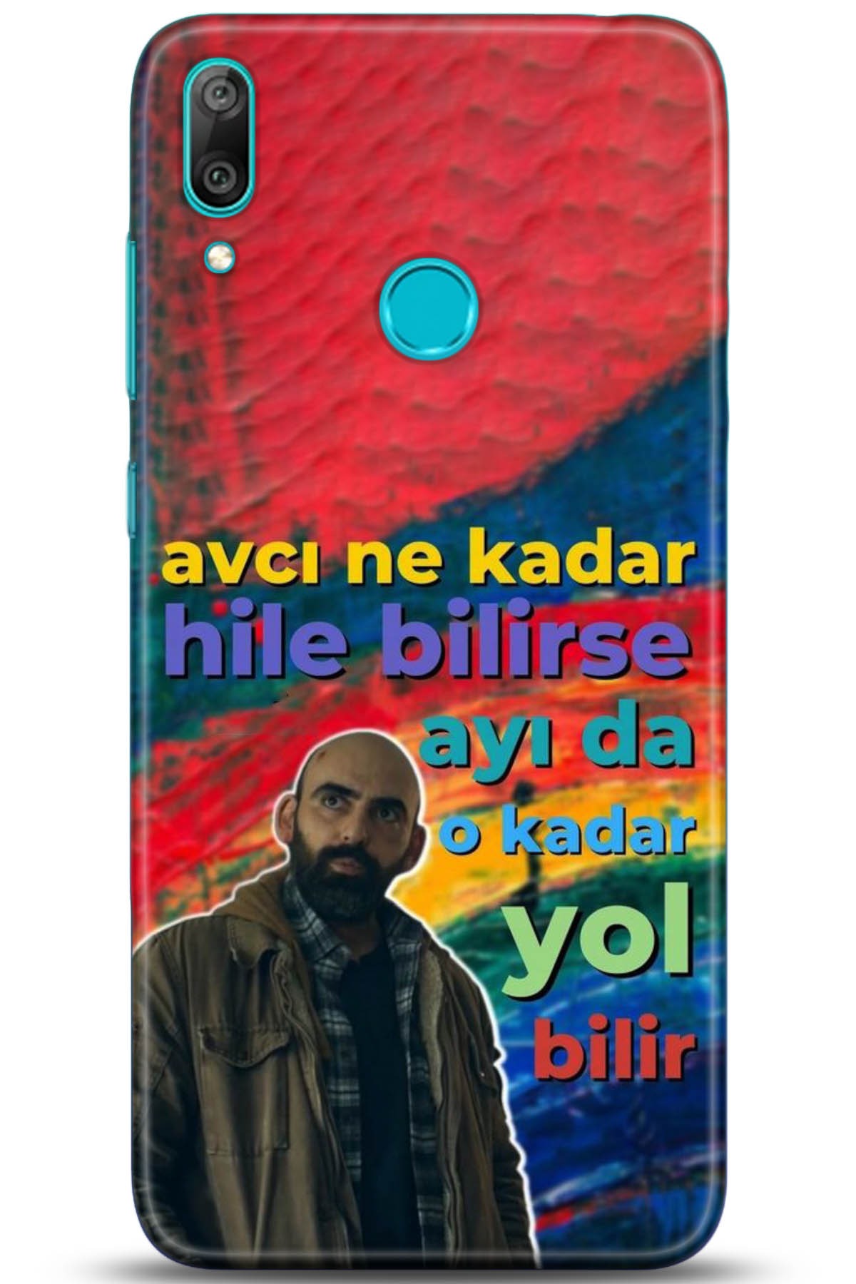 Huawei Y7 2019 Uyumlu Kılıf HD Baskılı Kılıf - Followed Institution 5006