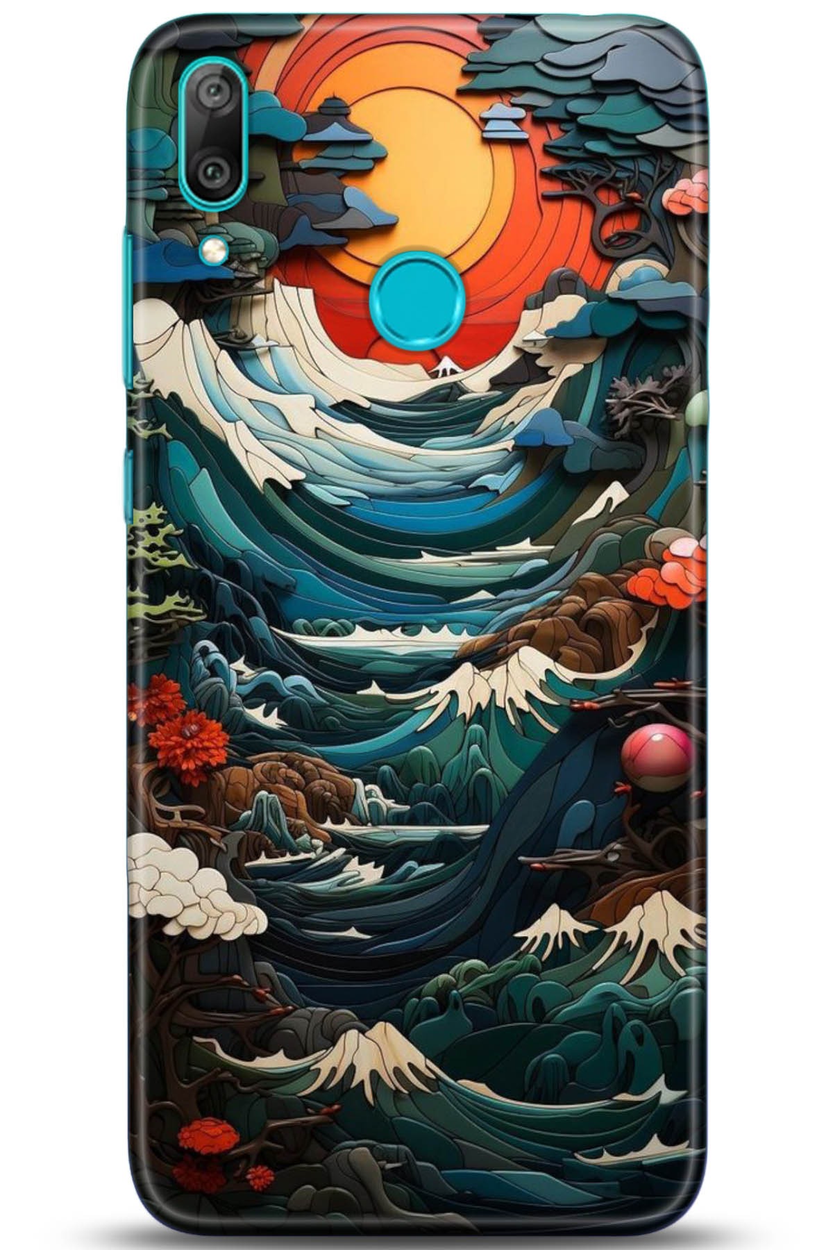 Huawei Y7 2019 Uyumlu Kılıf HD Baskılı Kılıf - Followed Institution 5009