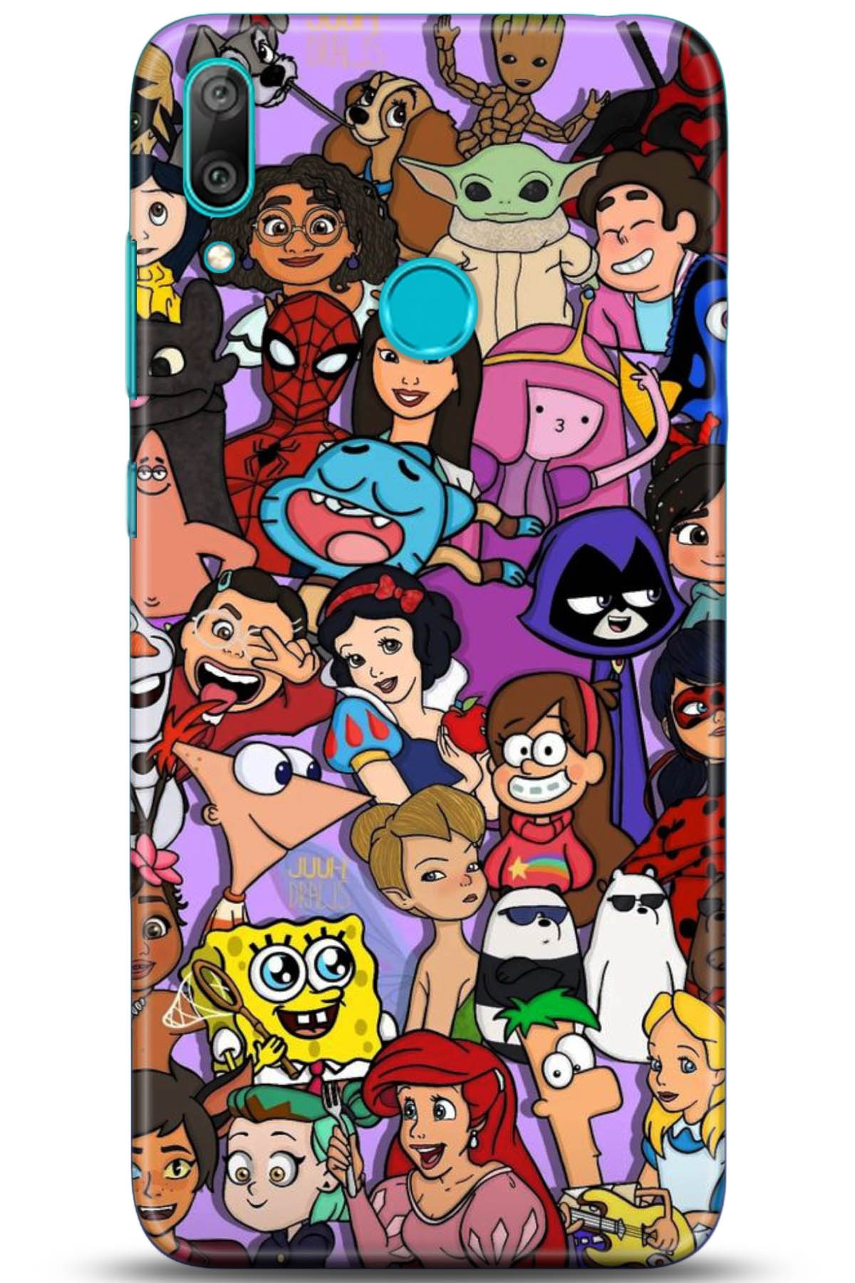 Huawei Y7 2019 Uyumlu Kılıf HD Baskılı Kılıf - Followed Institution 5168