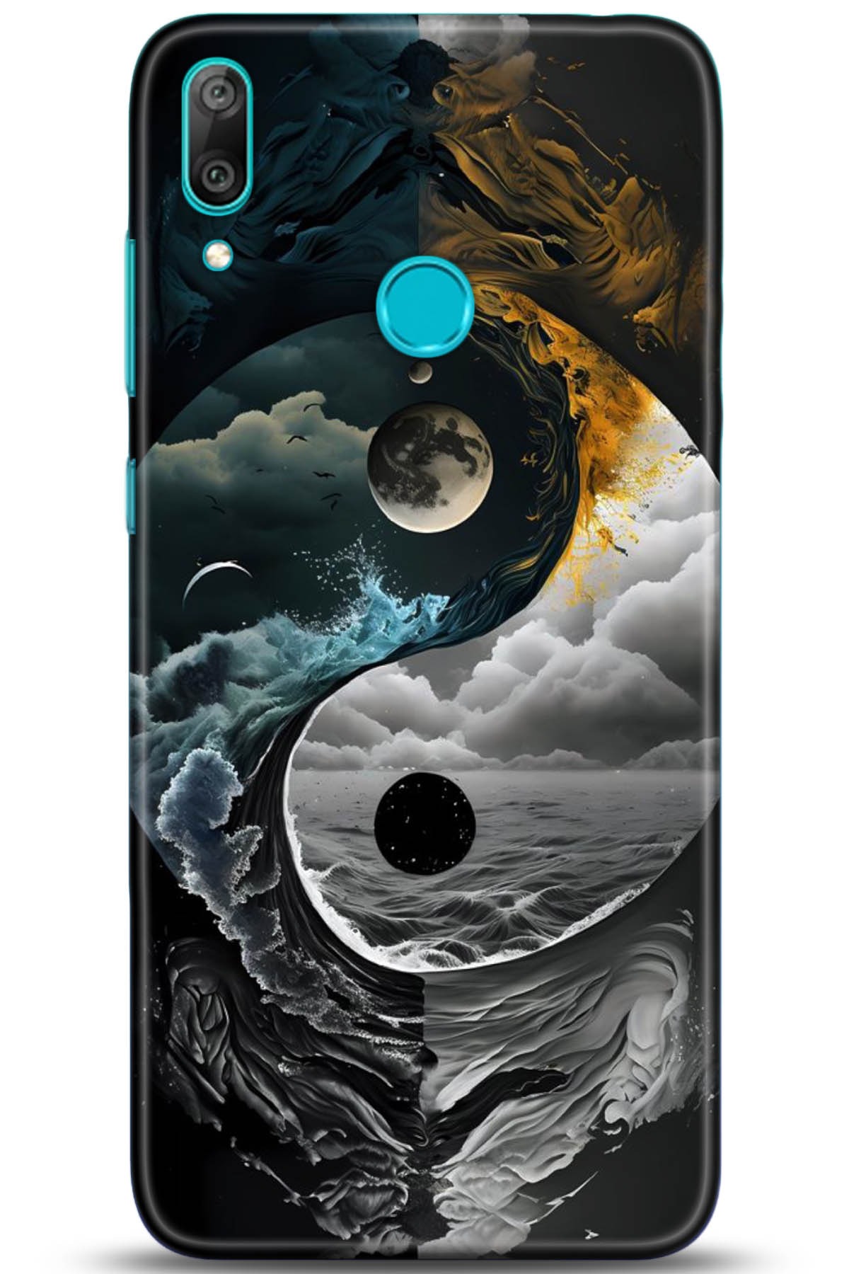 Huawei Y7 2019 Uyumlu Kılıf HD Baskılı Kılıf - Followed Institution 5177