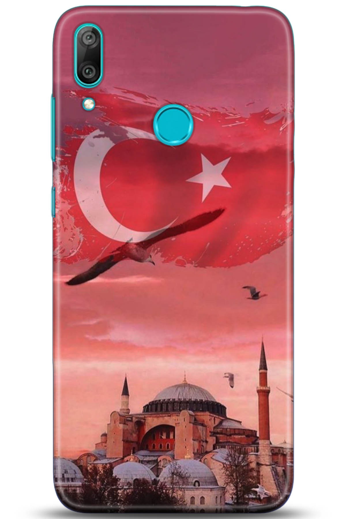 Huawei Y7 2019 Uyumlu Kılıf HD Baskılı Kılıf - Followed Institution 5179
