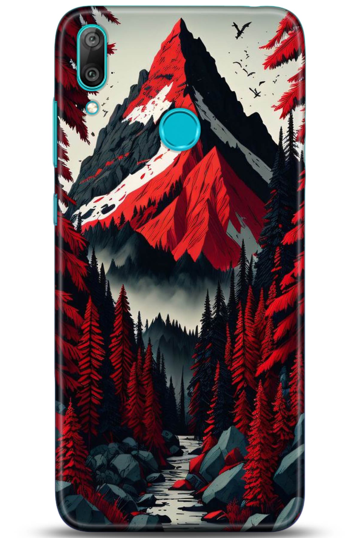 Huawei Y7 2019 Uyumlu Kılıf HD Baskılı Kılıf - Followed Institution 5196