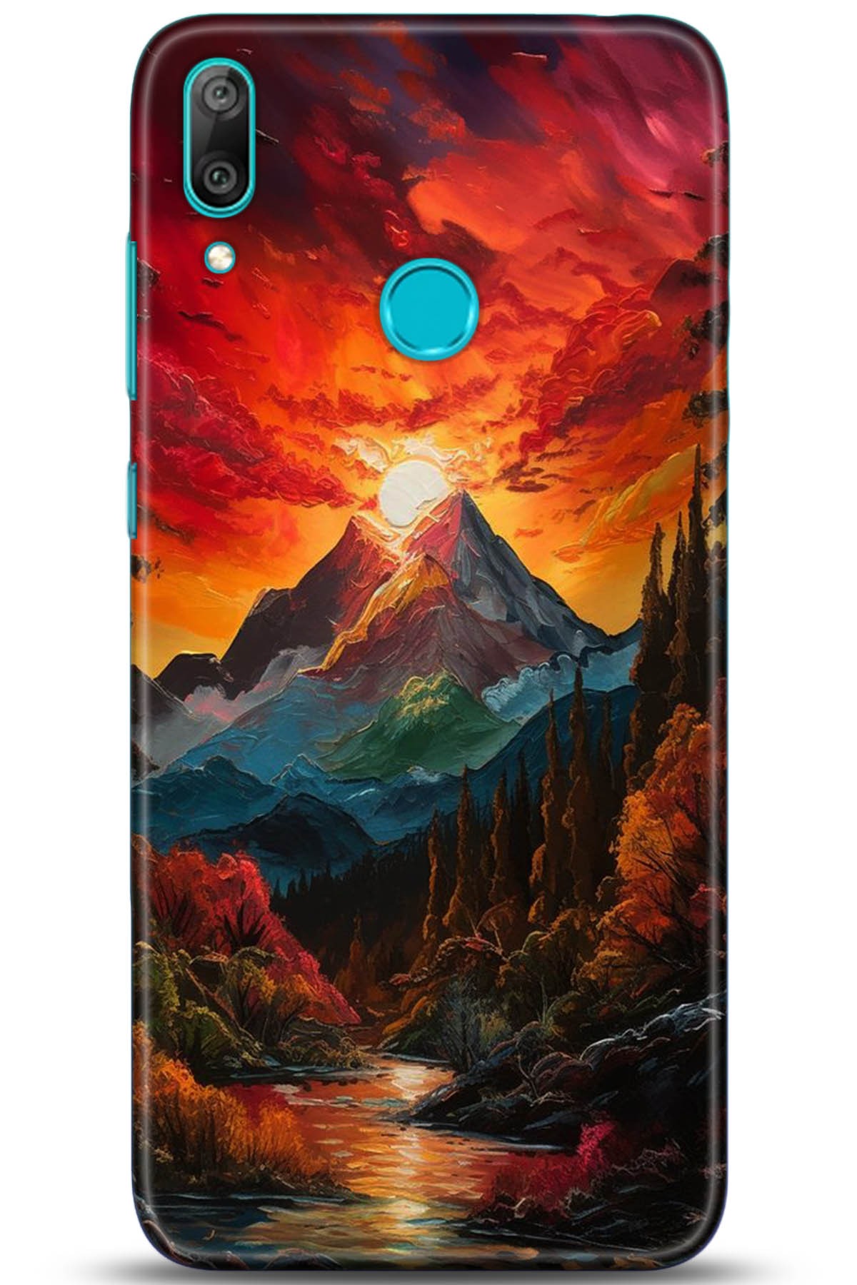 Huawei Y7 2019 Uyumlu Kılıf HD Baskılı Kılıf - Followed Institution 5224