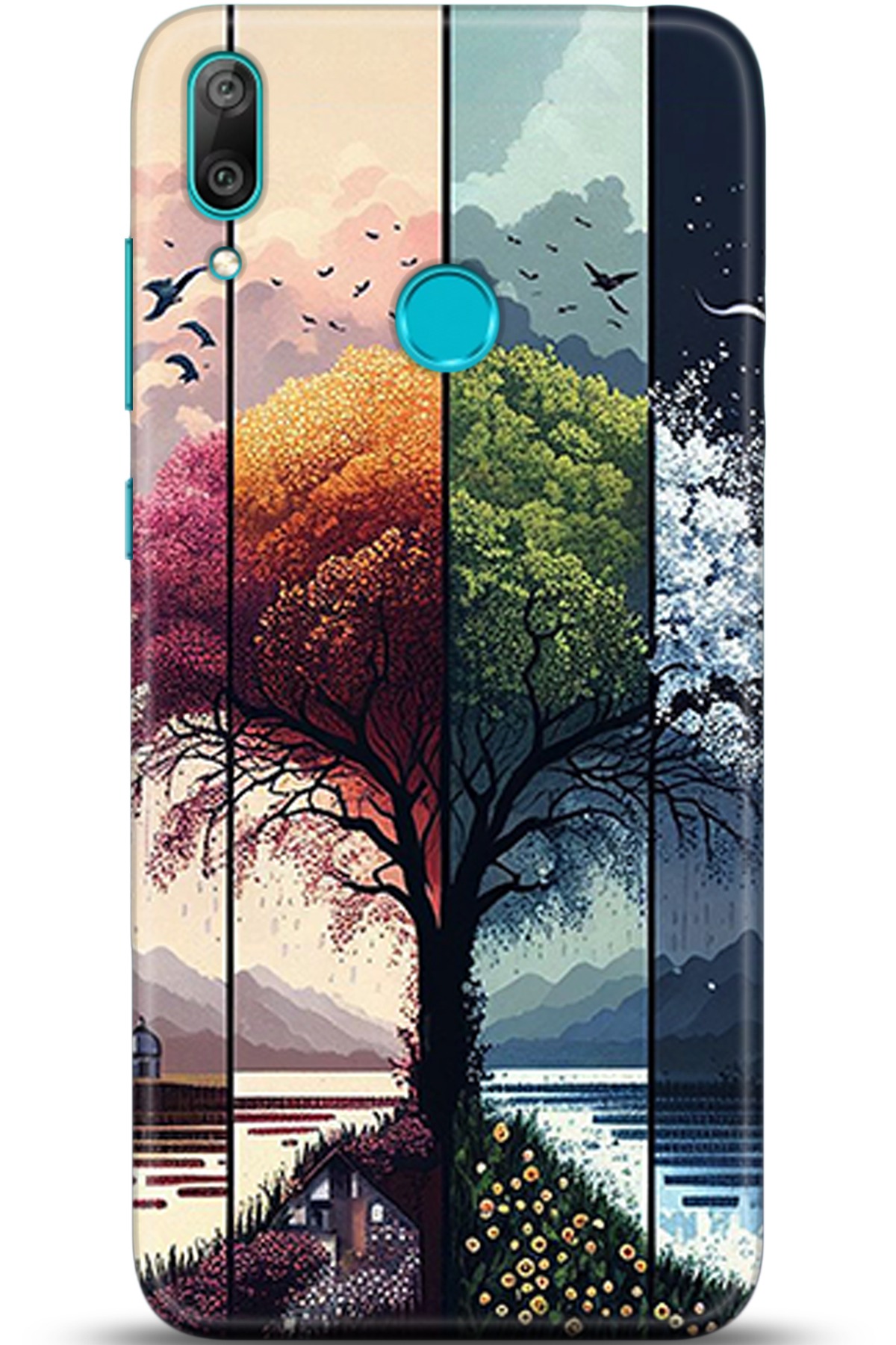 Huawei Y7 2019 Uyumlu Kılıf HD Baskılı Kılıf - Followed Institution 5369