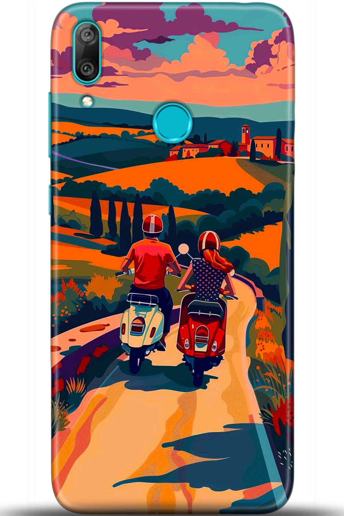 Huawei Y7 2019 Uyumlu Kılıf HD Baskılı Kılıf - Followed Institution 5390